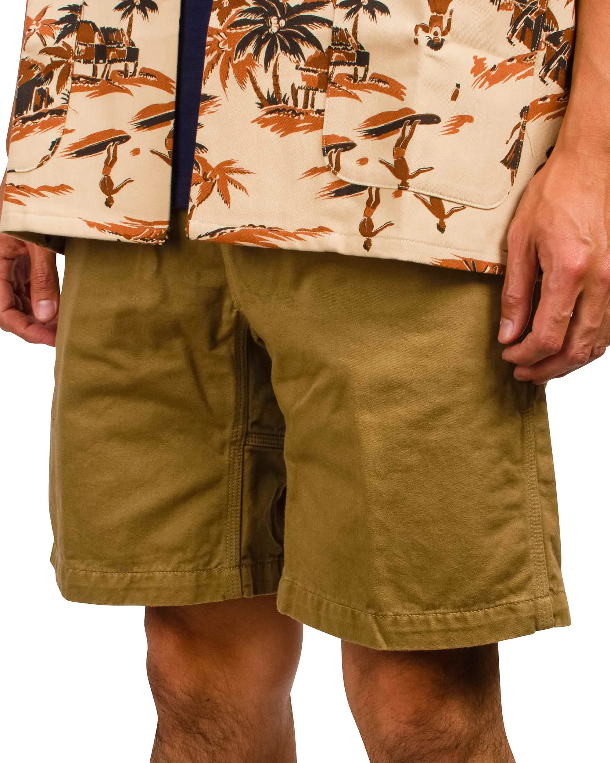 The Real McCoy's MP21017 Climbers' Shorts (Over-Dyed) Khaki sold by Lost & Found product image thumbnail 4