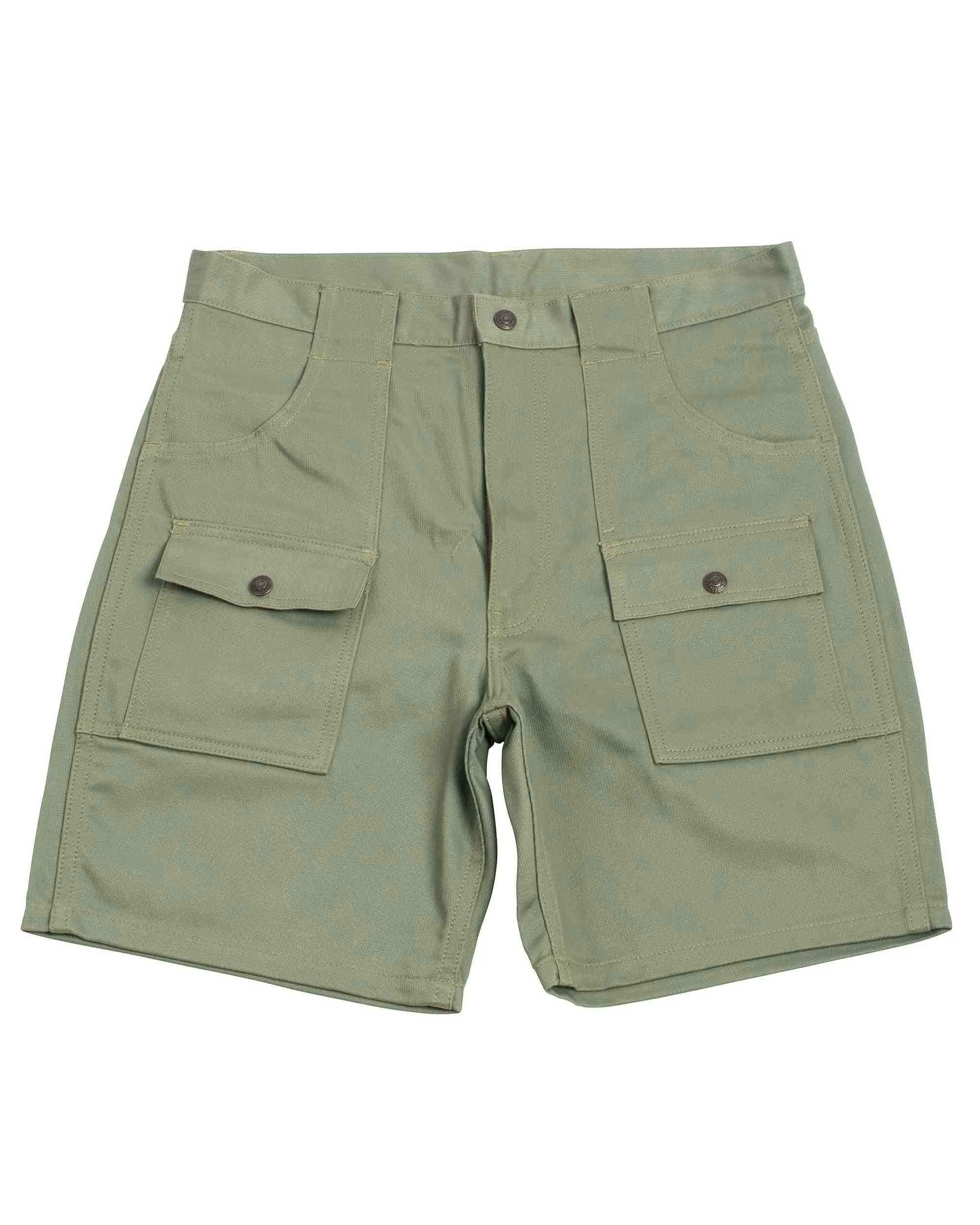 The Real McCoy's MP22013 Outdoor Utility Shorts / Pique Sage sold by Lost & Found