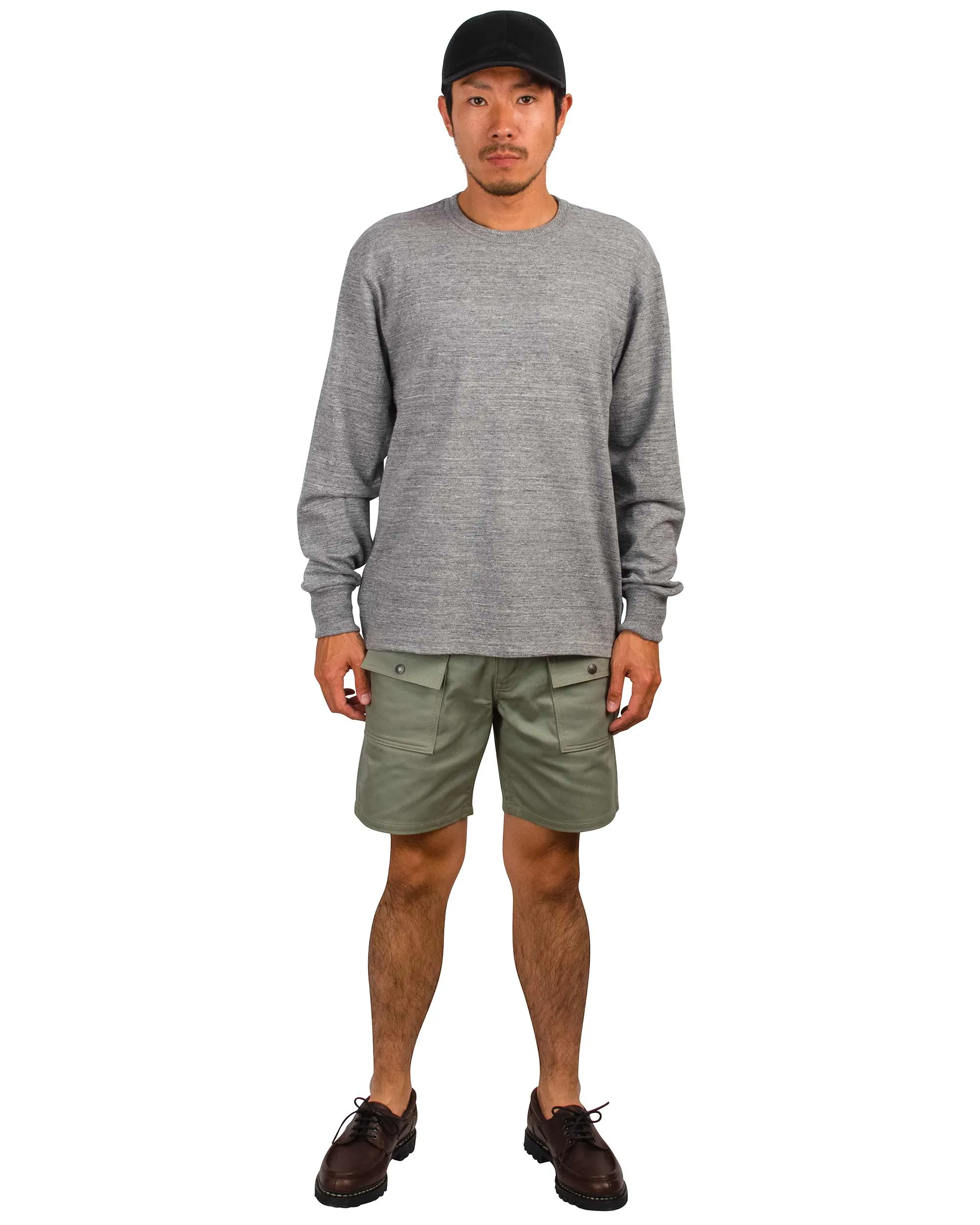 The Real McCoy's MP22013 Outdoor Utility Shorts / Pique Sage sold by Lost & Found product image thumbnail 2