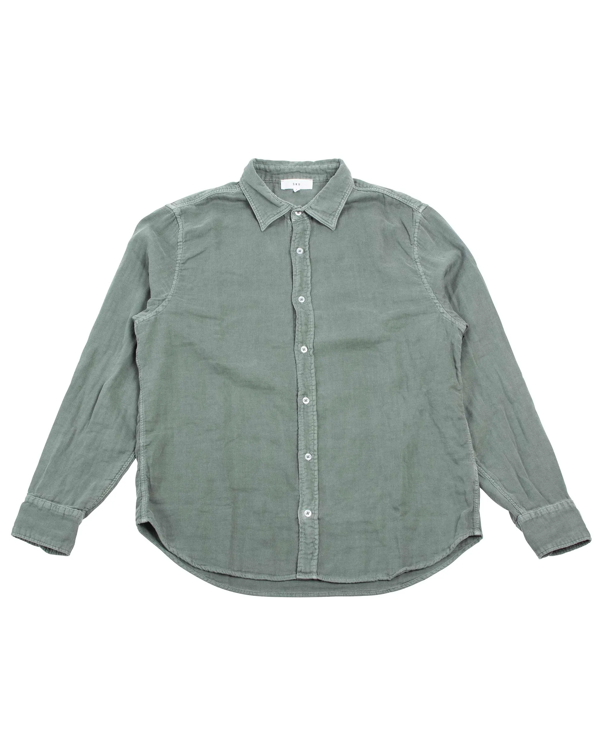Save Khaki United Triple Gauze Easy Shirt Sage sold by Lost & Found