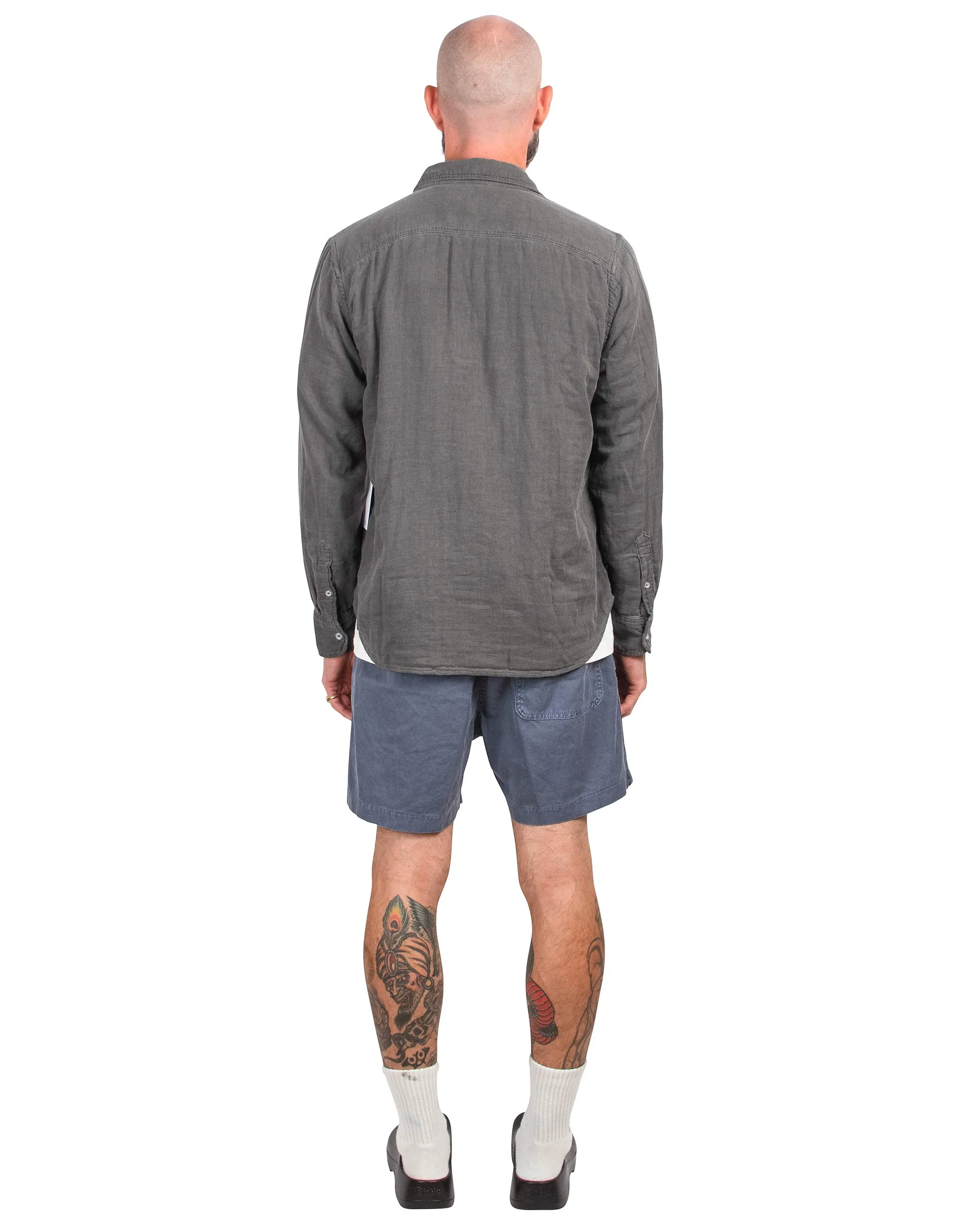 Save Khaki United Triple Gauze Easy Shirt Black sold by Lost & Found product image thumbnail 3