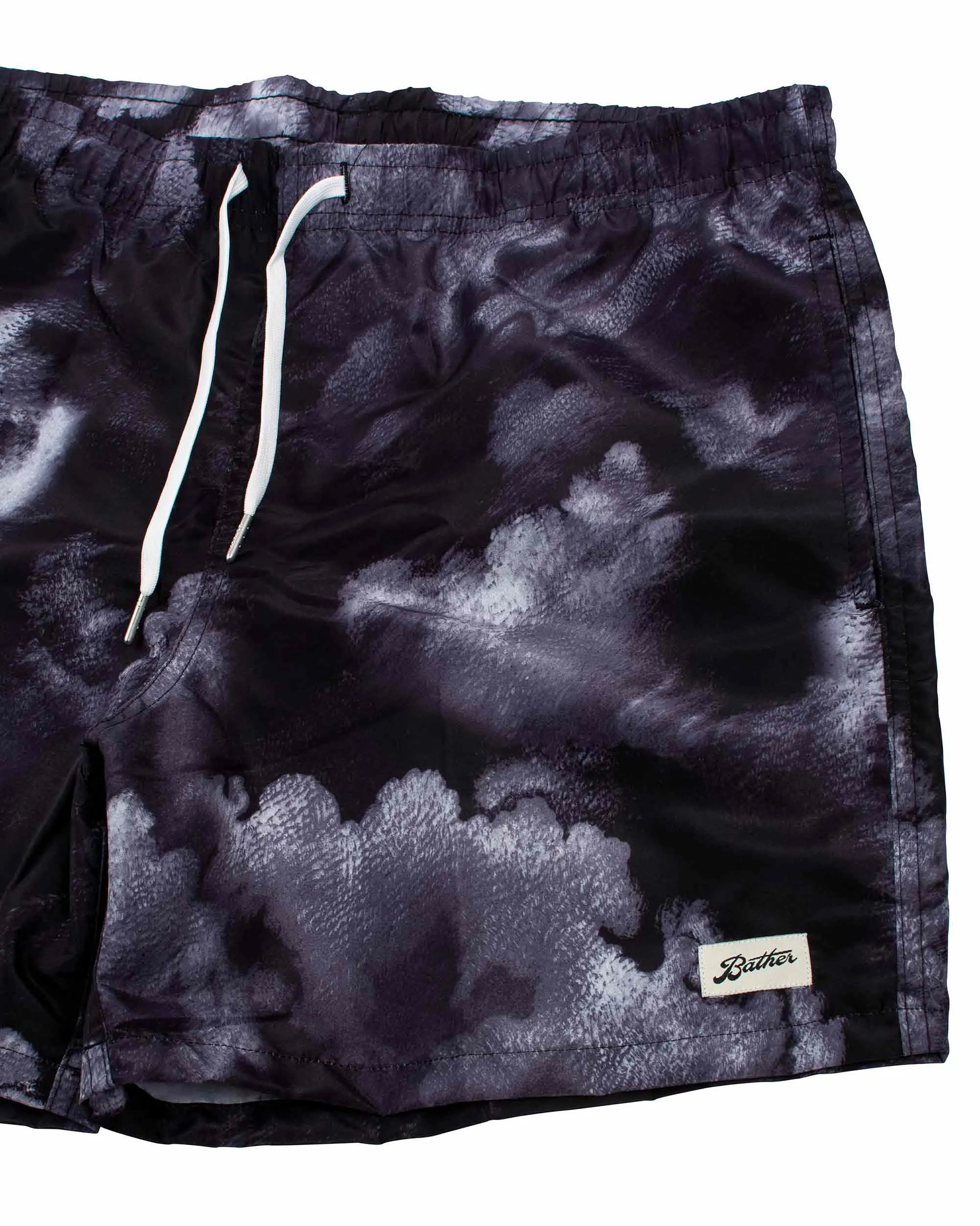 Bather Black Cloud Swim Trunk sold by Lost & Found product image thumbnail 5