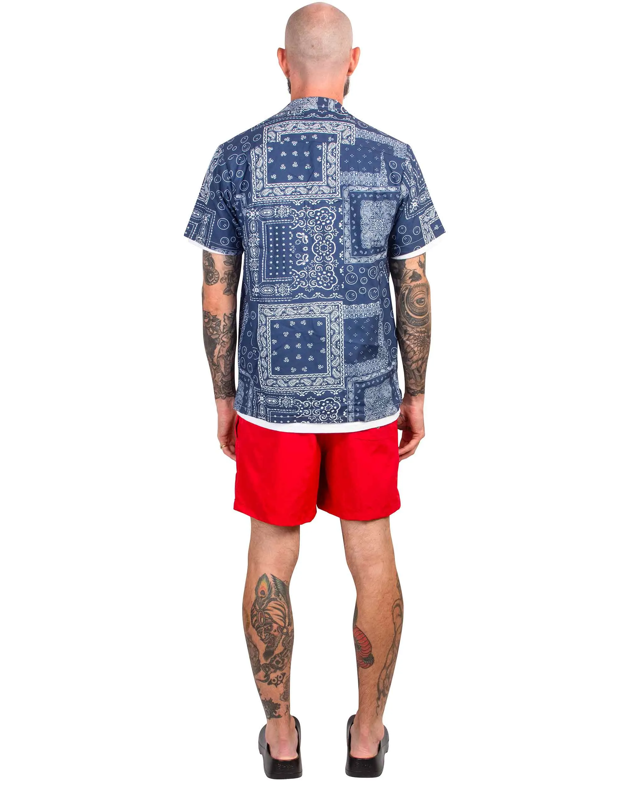 Bather Solid Red Swim Trunk sold by Lost & Found product image thumbnail 3
