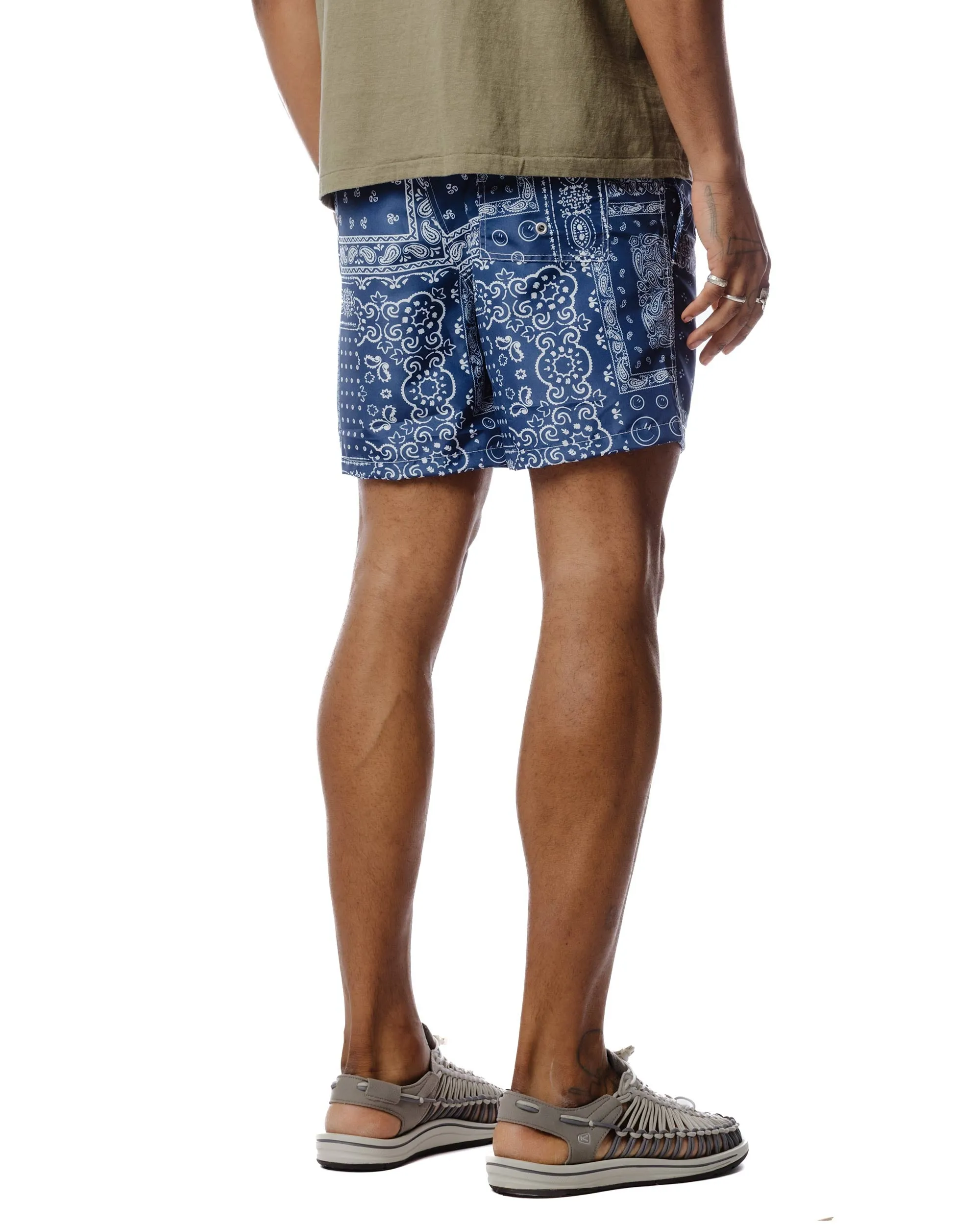 Bather Navy Bandana Swim Trunk sold by Lost & Found product image thumbnail 4