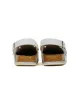 Birkenstock Tokio Super Grip Leather White sold by Lost & Found