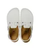 Birkenstock Tokio Super Grip Leather White sold by Lost & Found