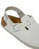 Birkenstock Tokio Super Grip Leather White sold by Lost & Found