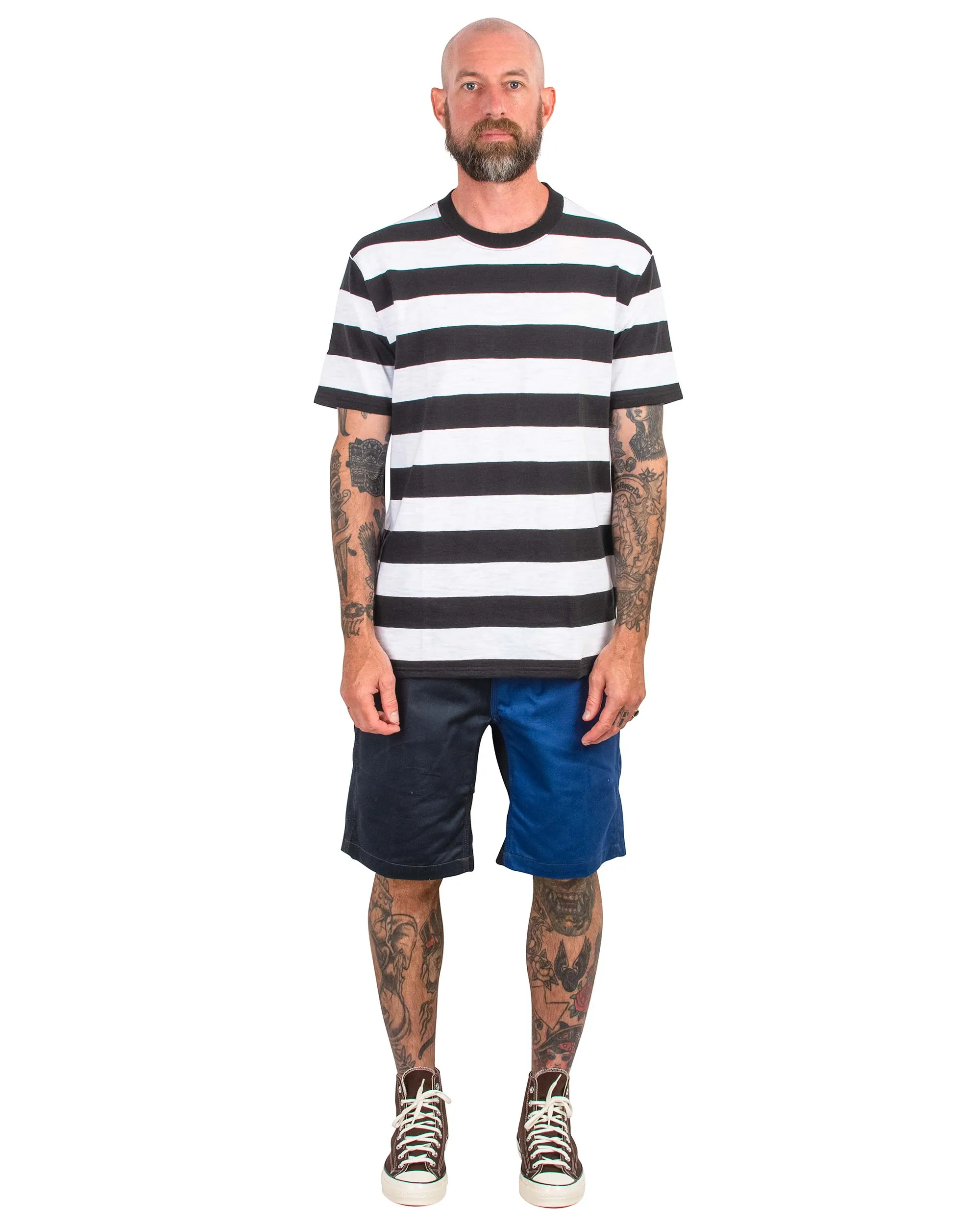 The Real McCoy's MP22020 Climbers' Shorts (Multi-Tone) Blue sold by Lost & Found product image thumbnail 2