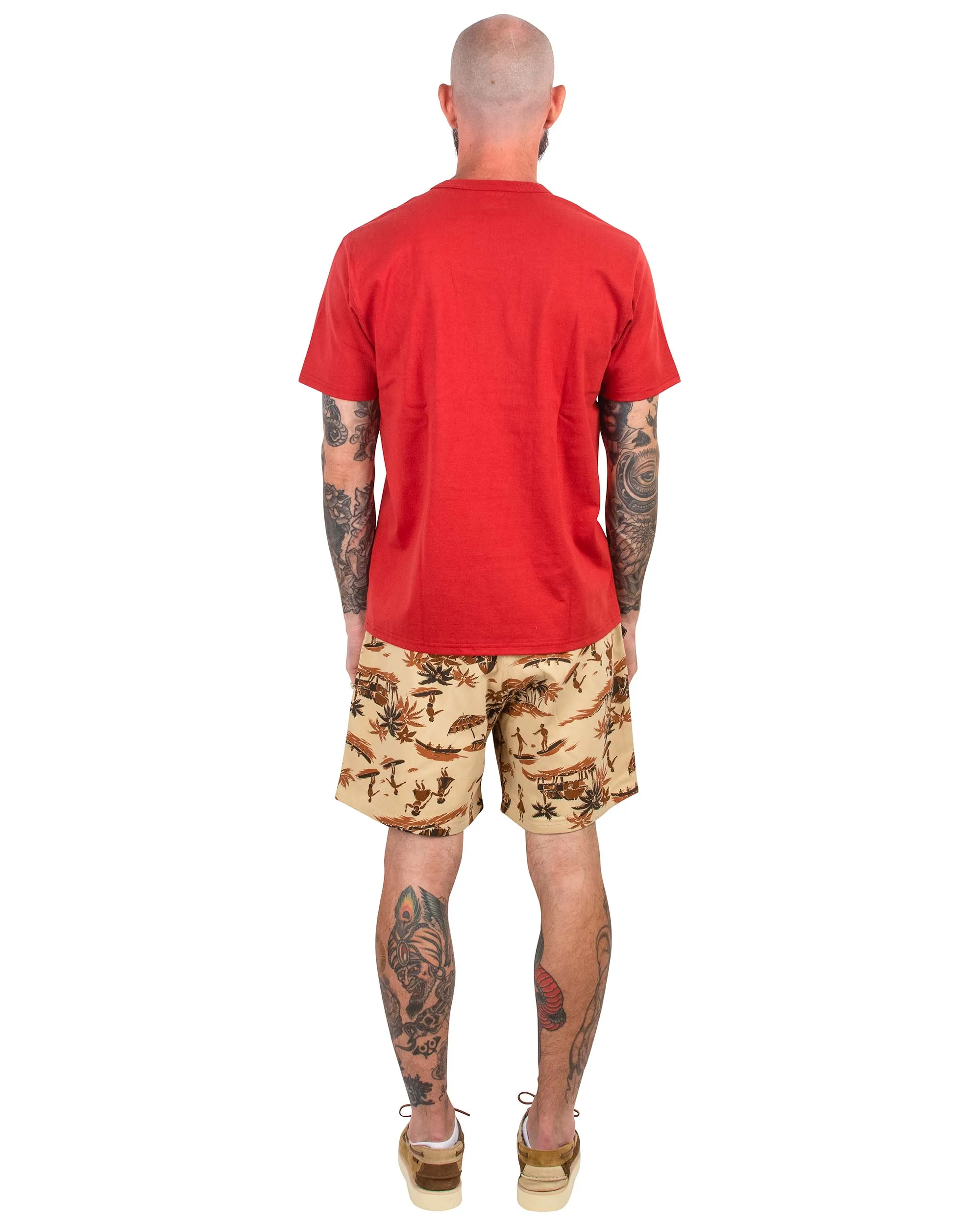 The Real McCoy's MC22006 Pocket Tee Cherry sold by Lost & Found product image thumbnail 3