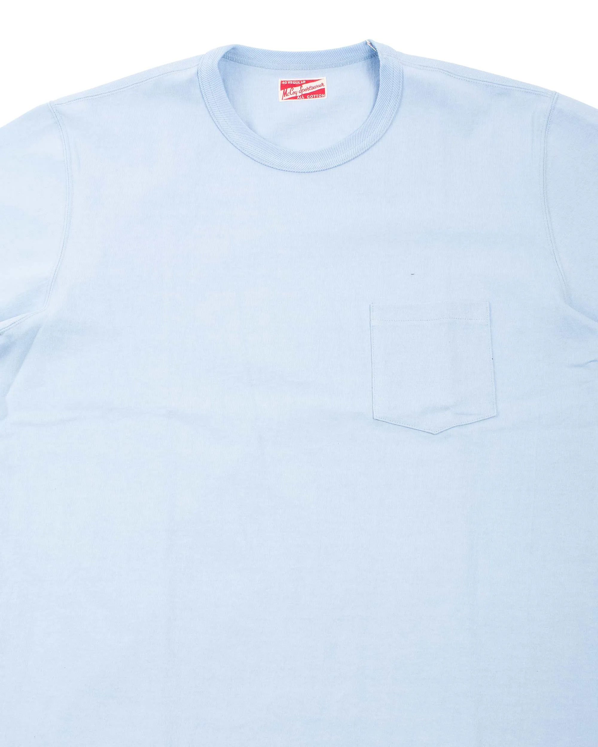 The Real McCoy's MC22006 Pocket Tee Saxe sold by Lost & Found product image thumbnail 5