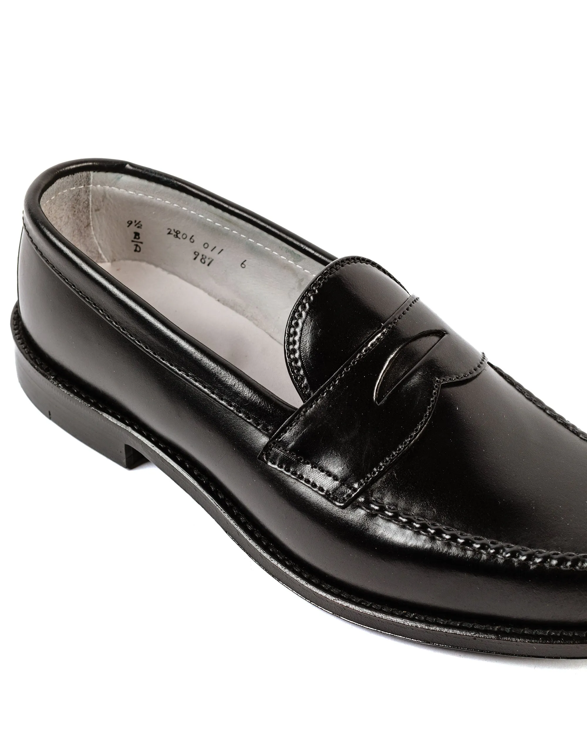 Alden Leisure Handsewn Black Shell Cordovan 987 sold by Lost & Found product image thumbnail 3