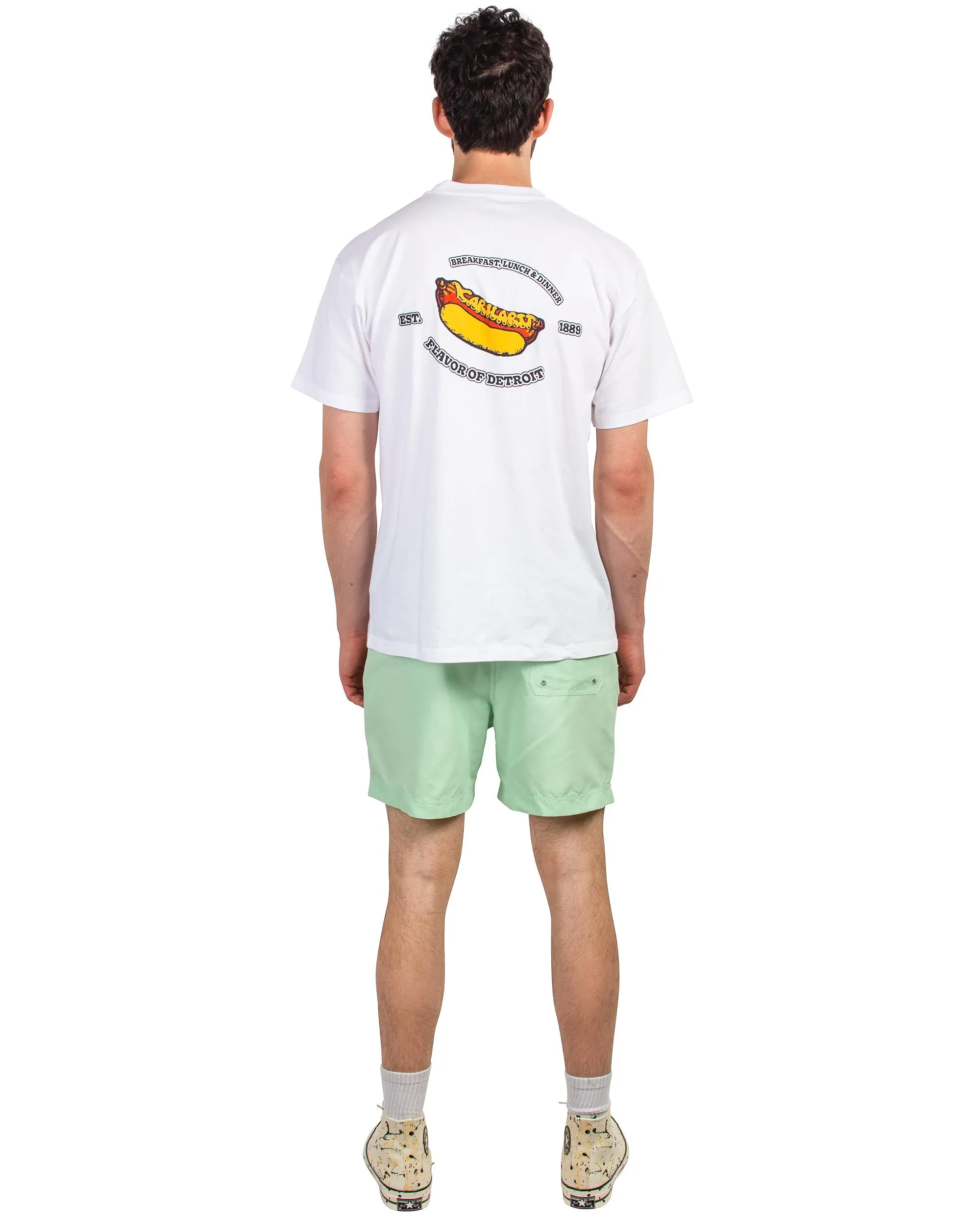 Carhartt W.I.P. Chase Swim Trunk Pale Spearmint sold by Lost & Found product image thumbnail 3