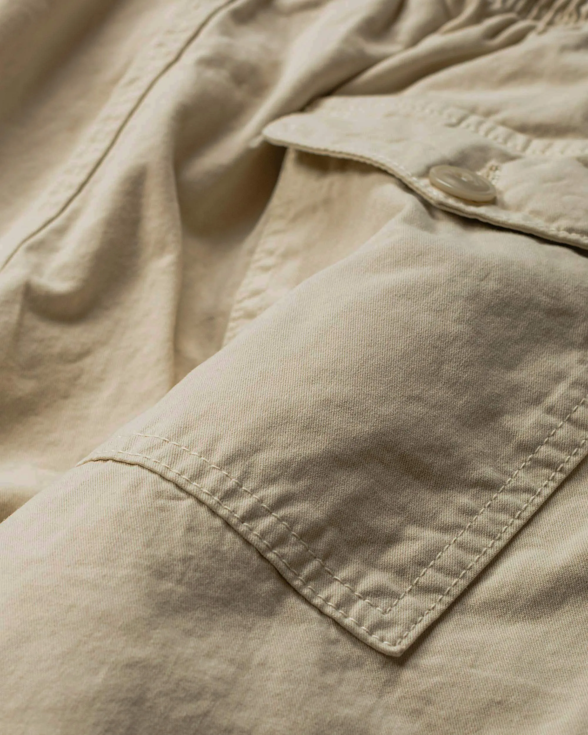 Save Khaki United Light Twill Easy Short Sand sold by Lost & Found product image thumbnail 5