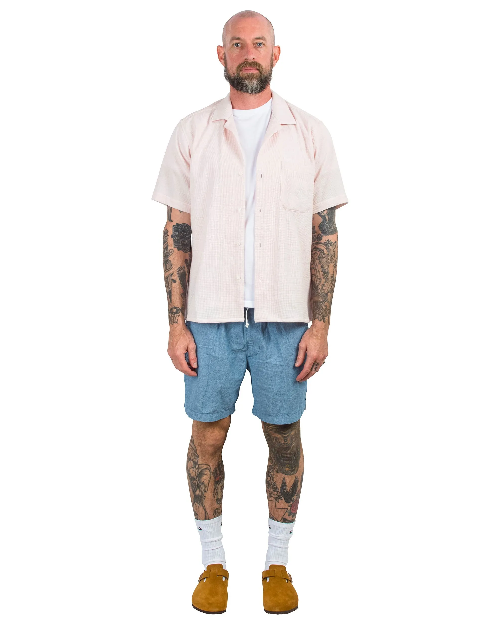 Save Khaki United Novelty Easy Short Indigo Chambray sold by Lost & Found product image thumbnail 2