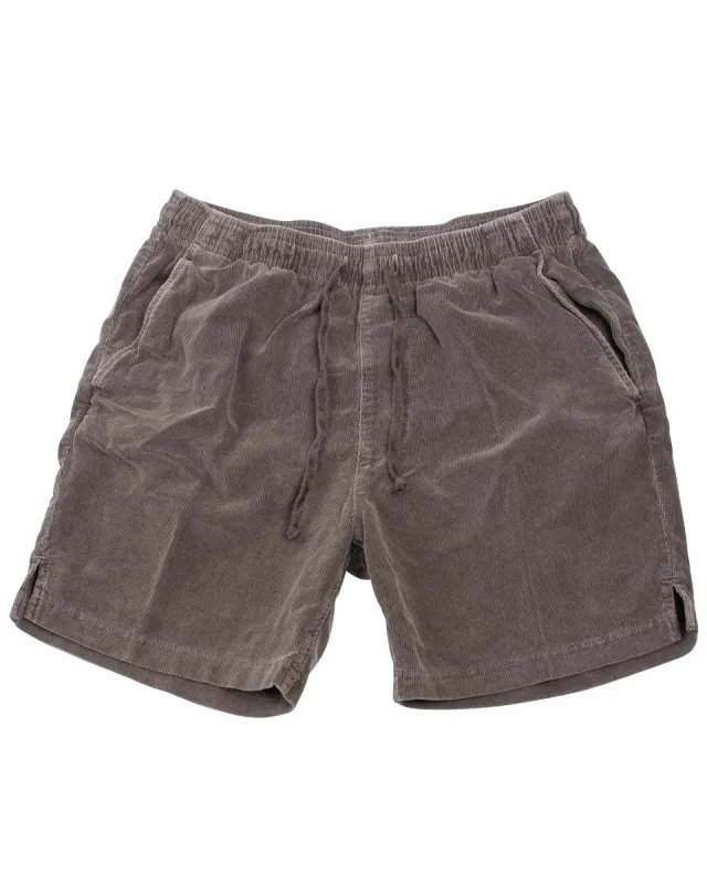 Save Khaki United Corduroy Easy Short Mocha sold by Lost & Found