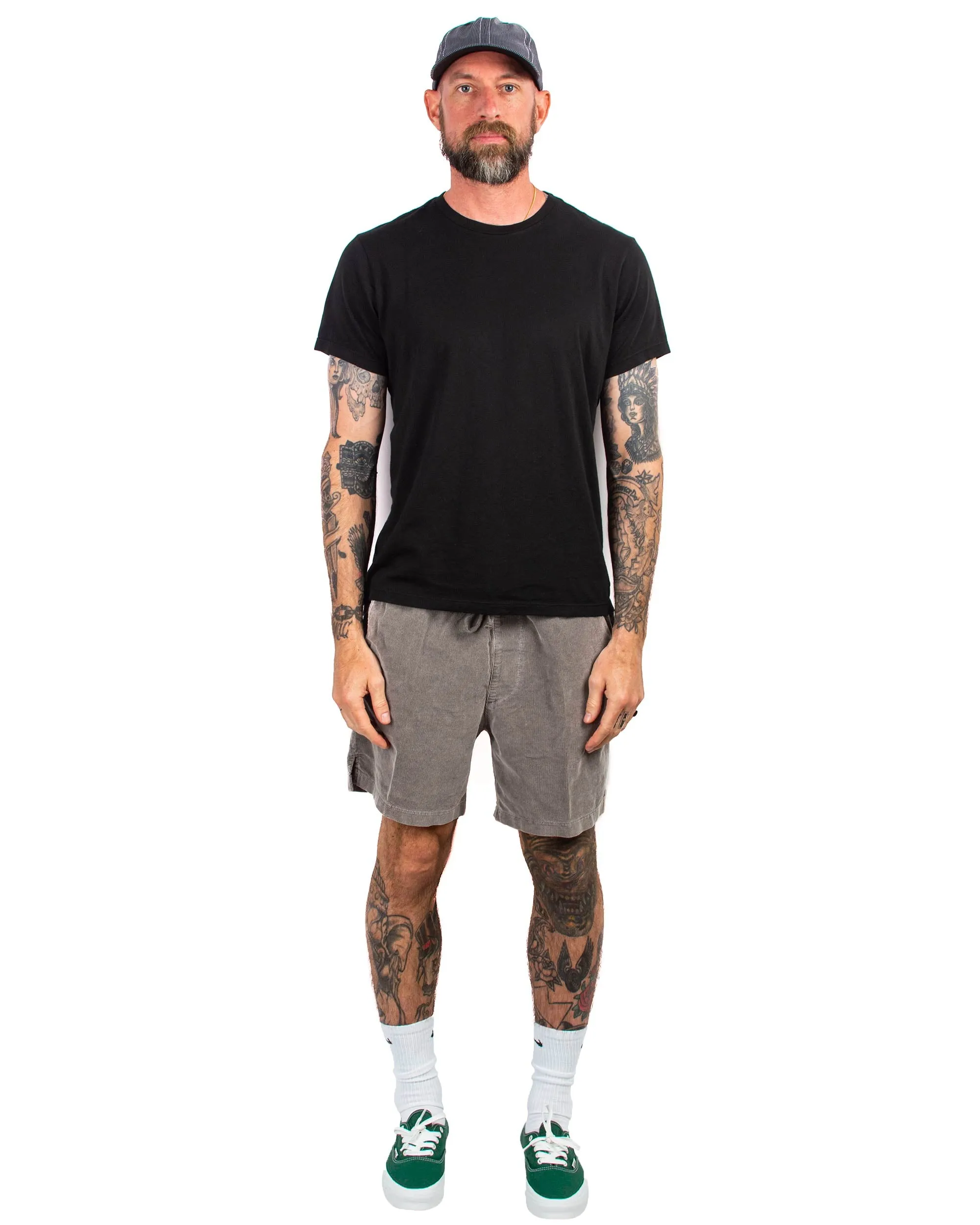 Save Khaki United Corduroy Easy Short Mocha sold by Lost & Found product image thumbnail 2