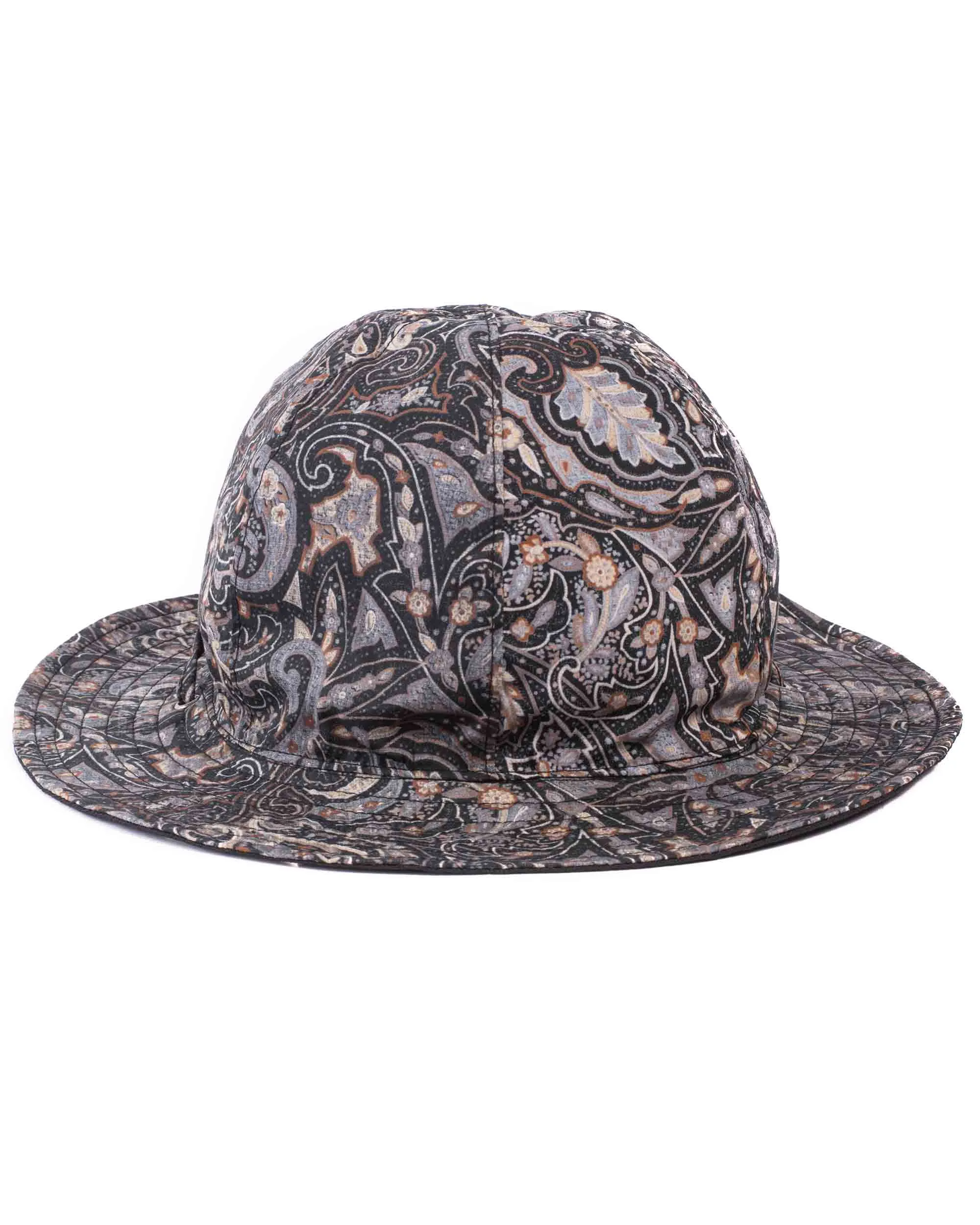 Found Feather Military Sun Hat (Reversible) Paisley + Yoryu Black sold by Lost & Found