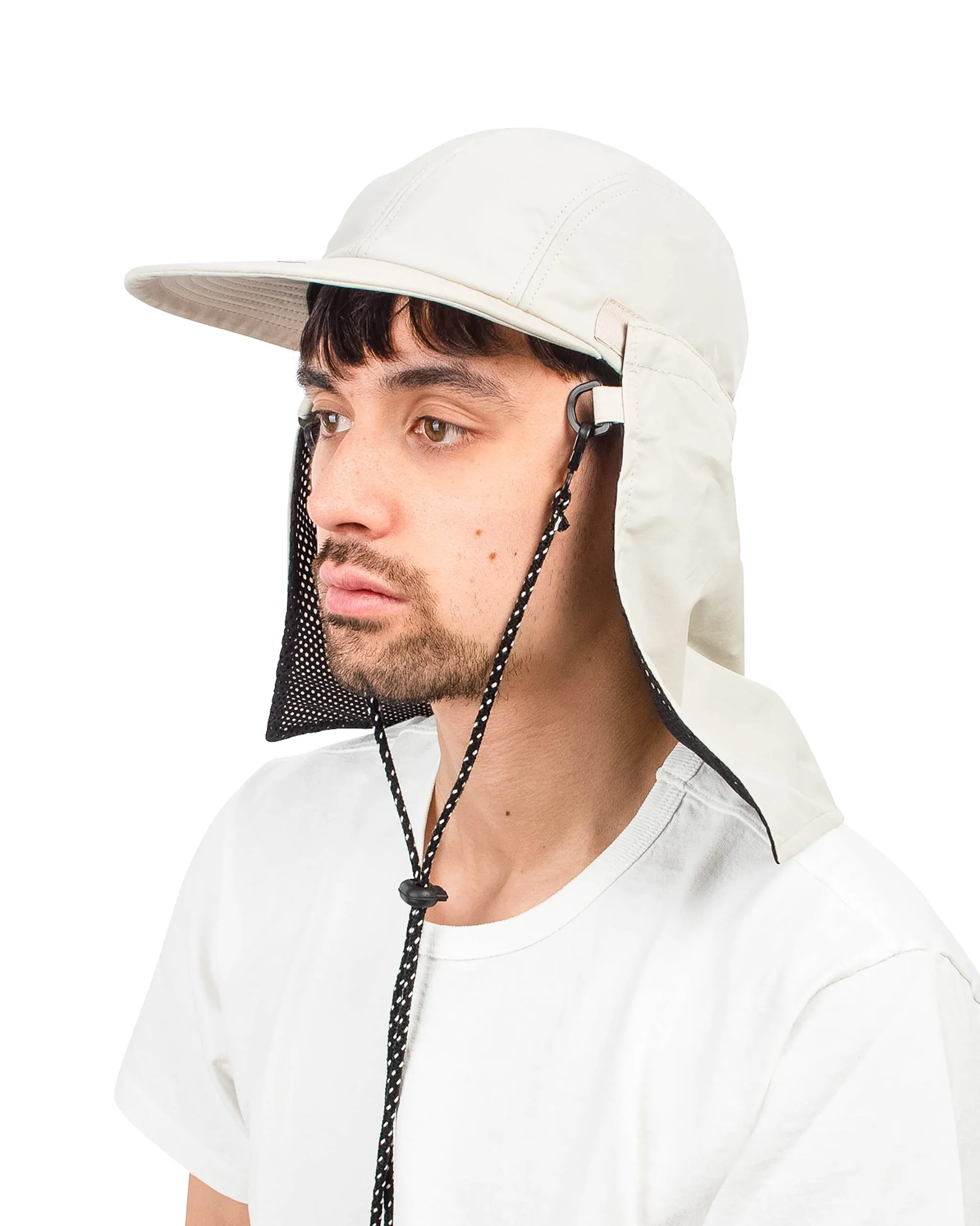 Found Feather Awning Cap (Packable) TORAY Ecru sold by Lost & Found product image thumbnail 2