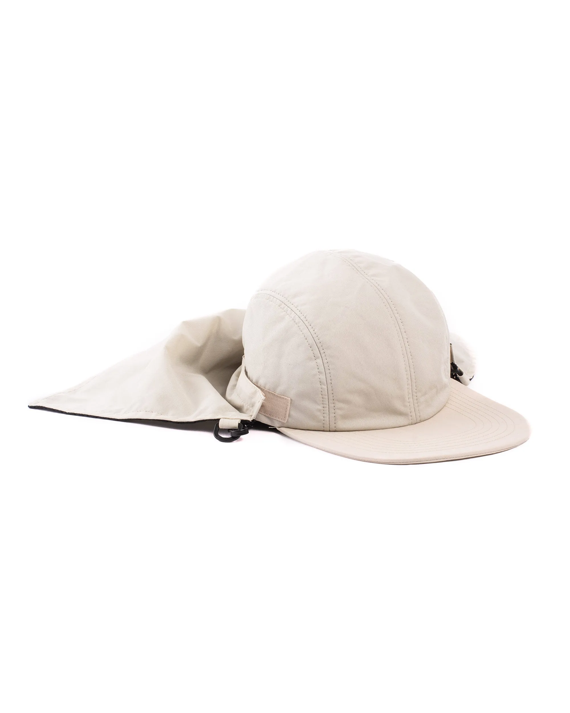 Found Feather Awning Cap (Packable) TORAY Ecru sold by Lost & Found