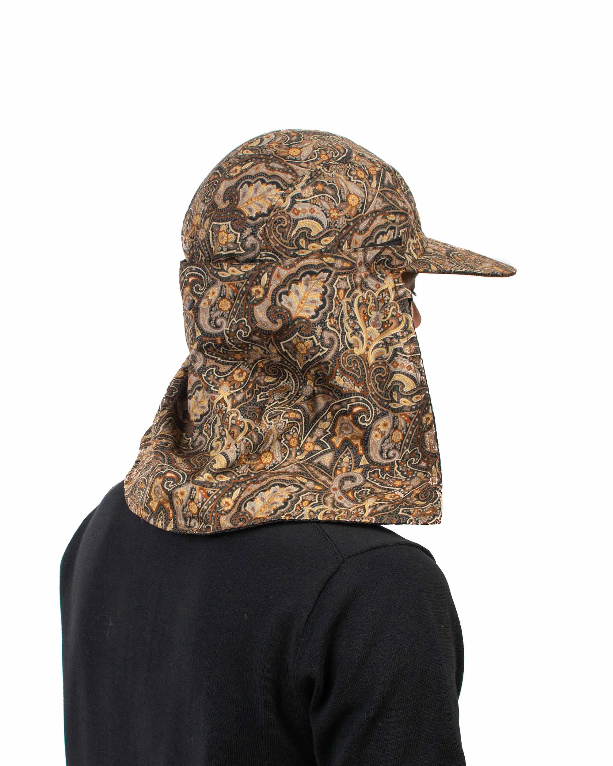Found Feather Awning Cap (Packable) Paisley Brown sold by Lost & Found product image thumbnail 3