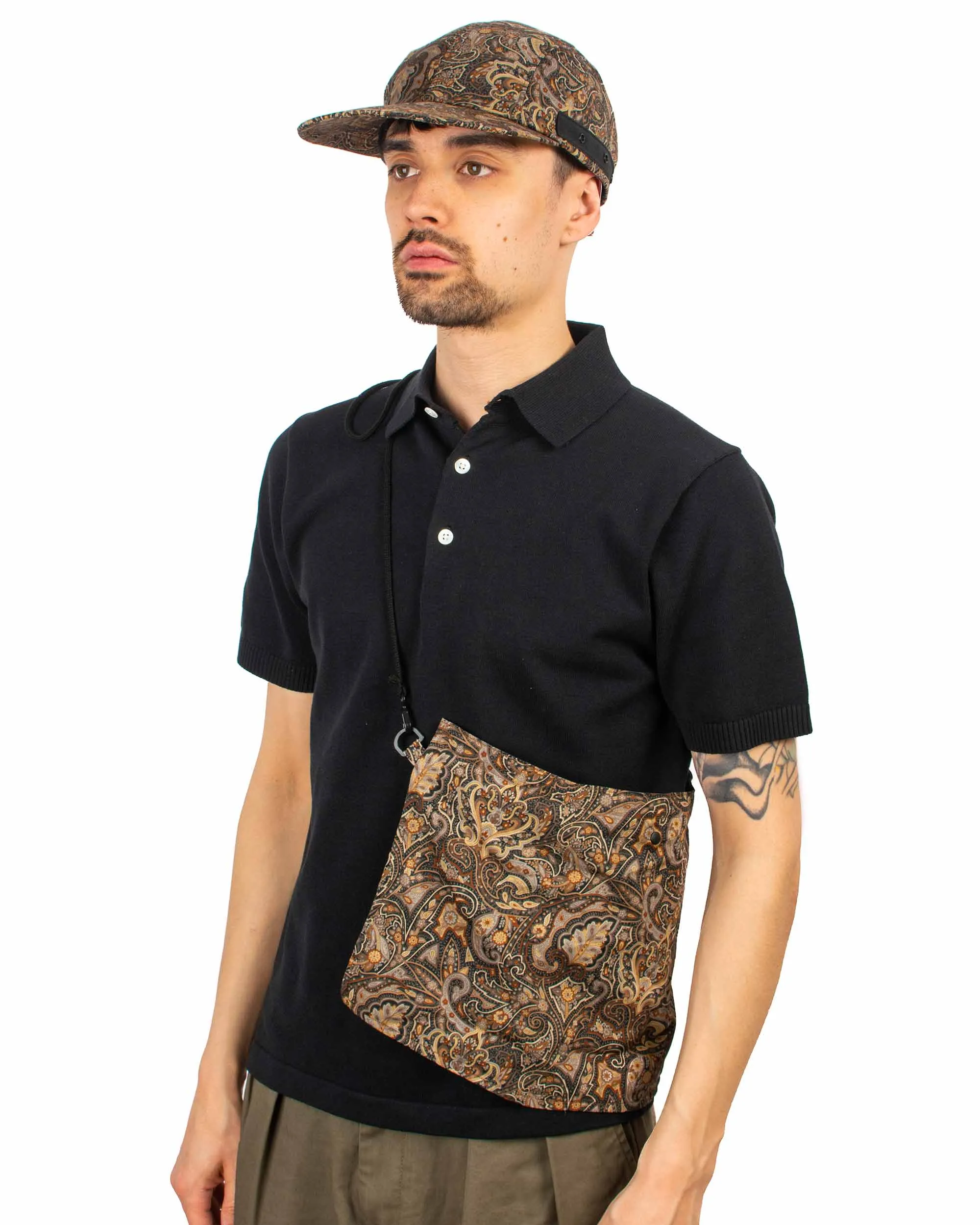 Found Feather Awning Cap (Packable) Paisley Brown sold by Lost & Found product image thumbnail 4