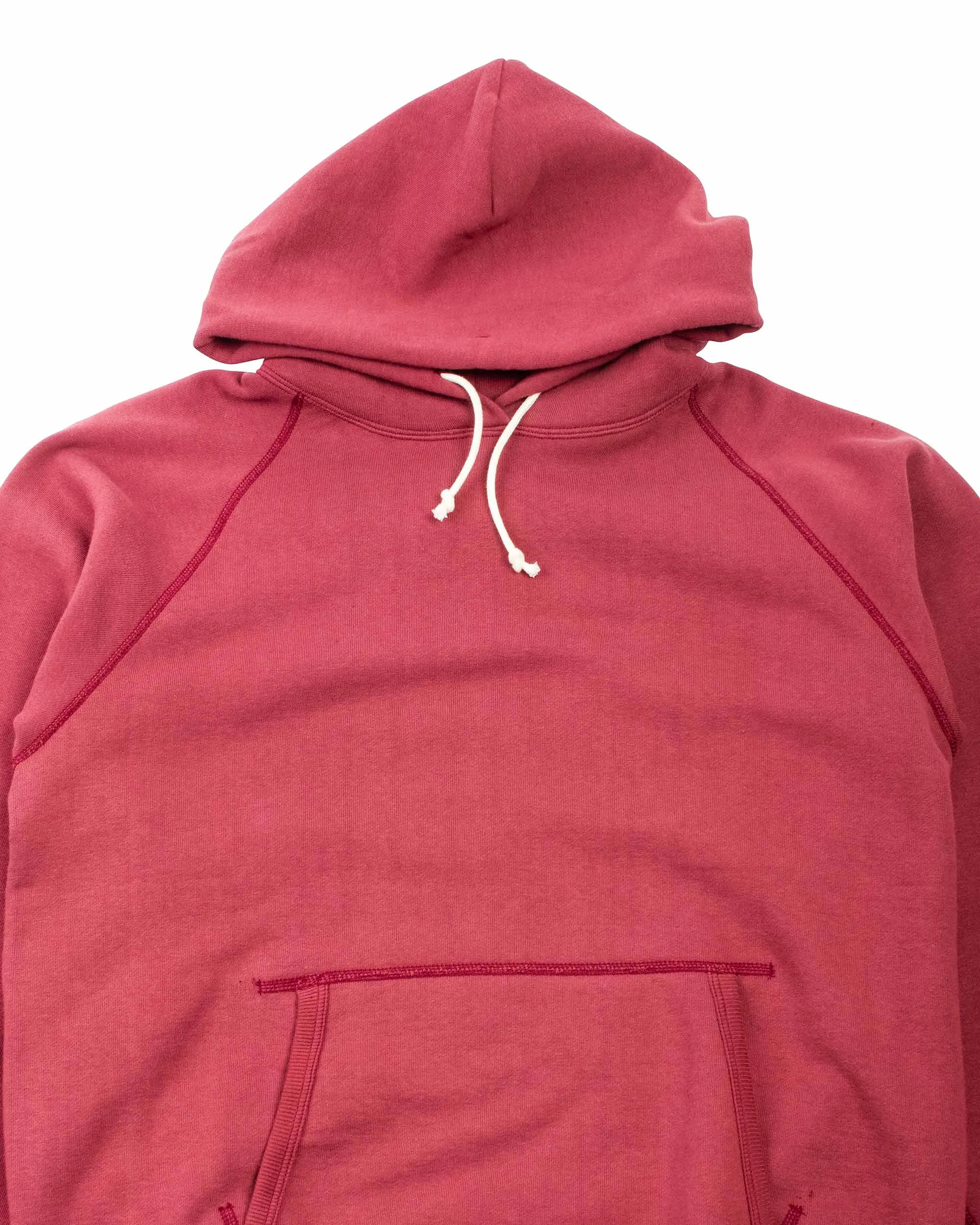 The Real McCoy's MC21017 9oz. Loopwheel Parka Maroon sold by Lost & Found product image thumbnail 5
