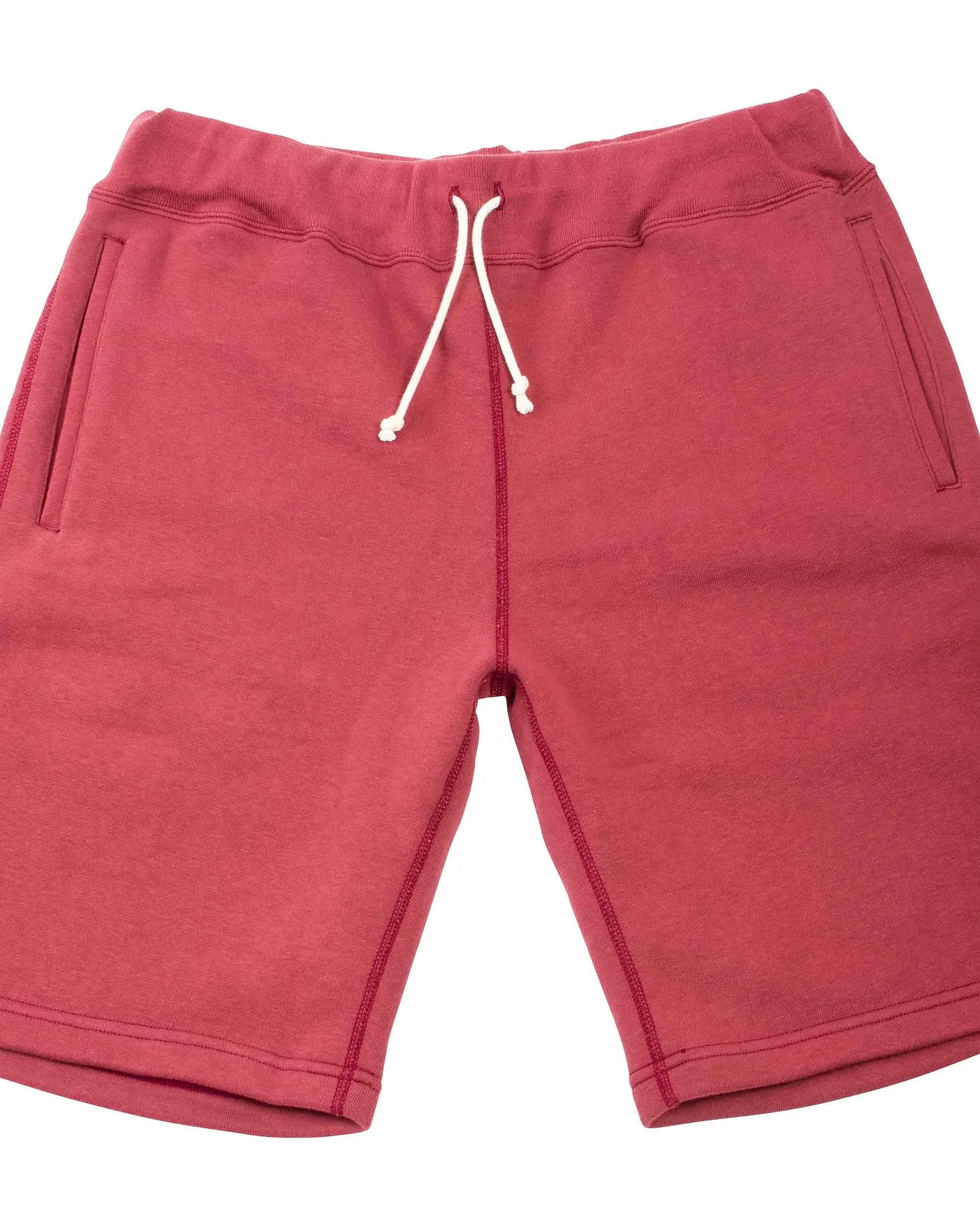 The Real McCoy's MC21019 9oz. Loopwheel Sweatshorts Maroon sold by Lost & Found product image thumbnail 5