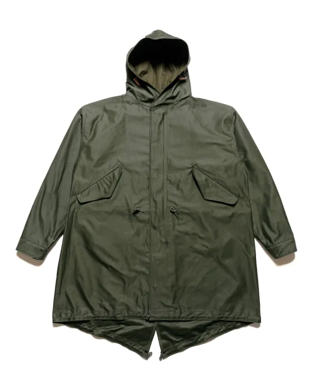The Real McCoy's MJ22003 Parka-Shell, M-1951 (Model 220) Olive sold by Lost & Found