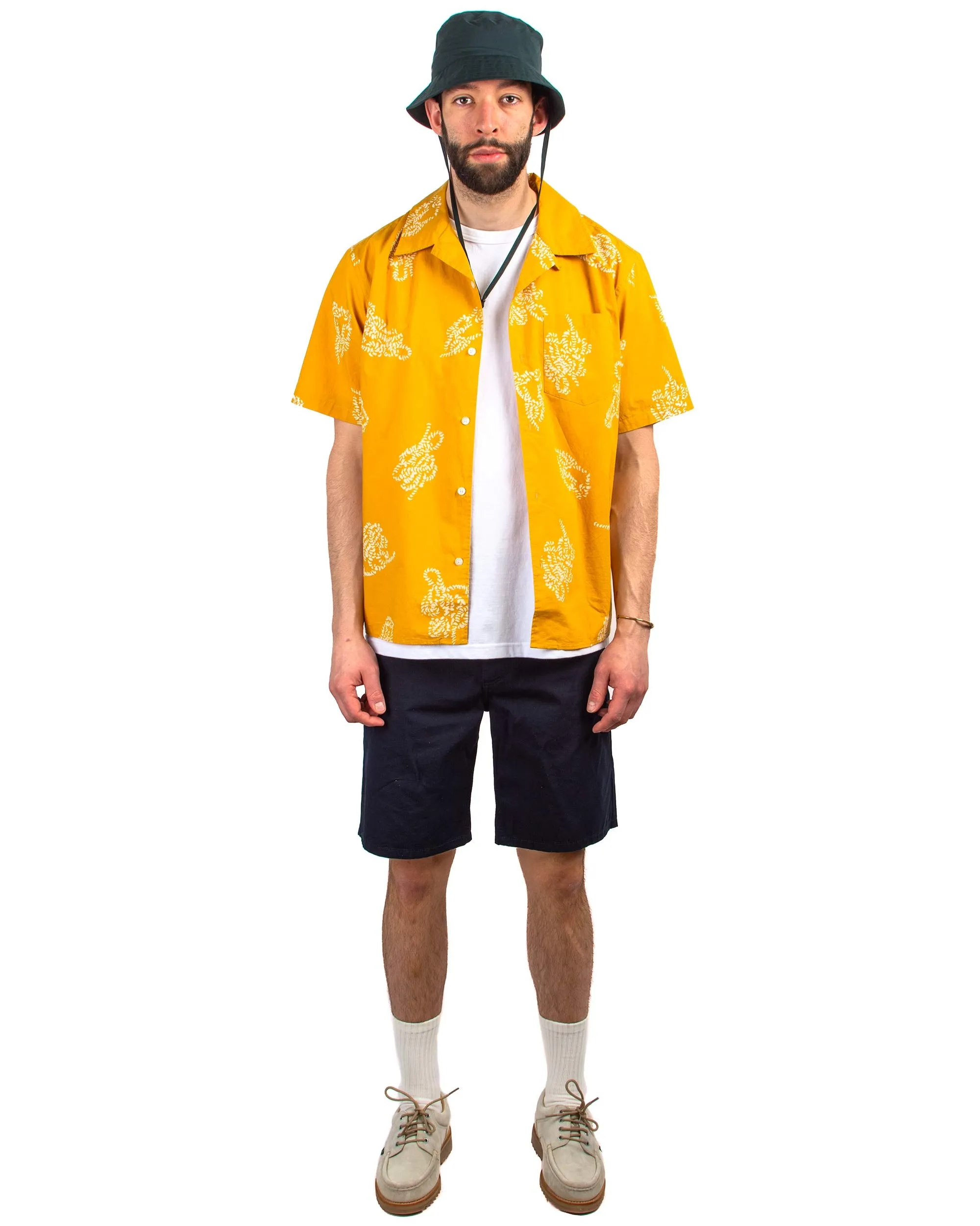 Norse Projects Carsten Print Chrome Yellow sold by Lost & Found product image thumbnail 2