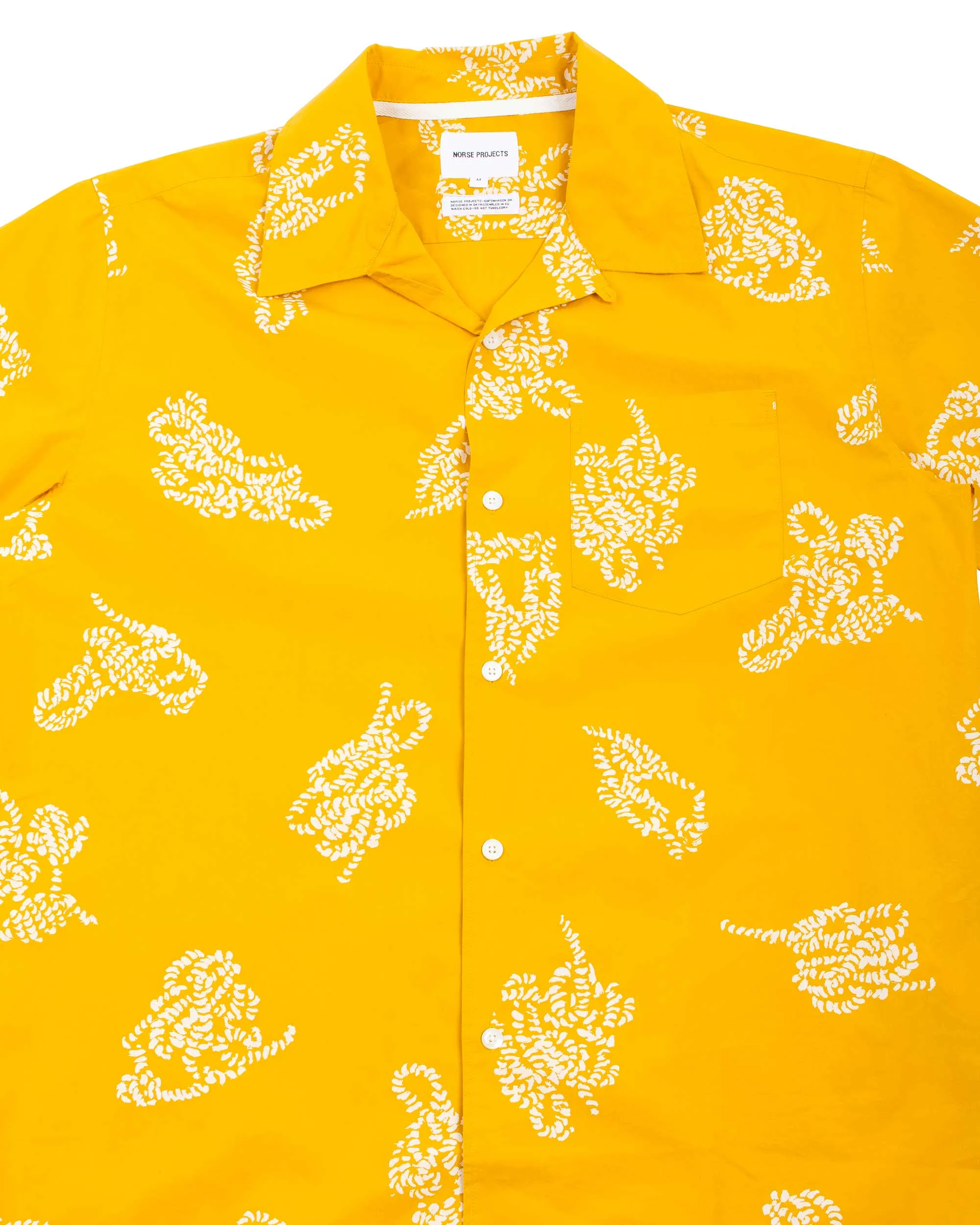 Norse Projects Carsten Print Chrome Yellow sold by Lost & Found product image thumbnail 5