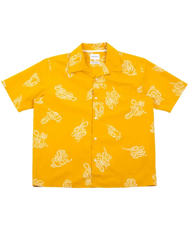 Norse Projects Carsten Print Chrome Yellow sold by Lost & Found