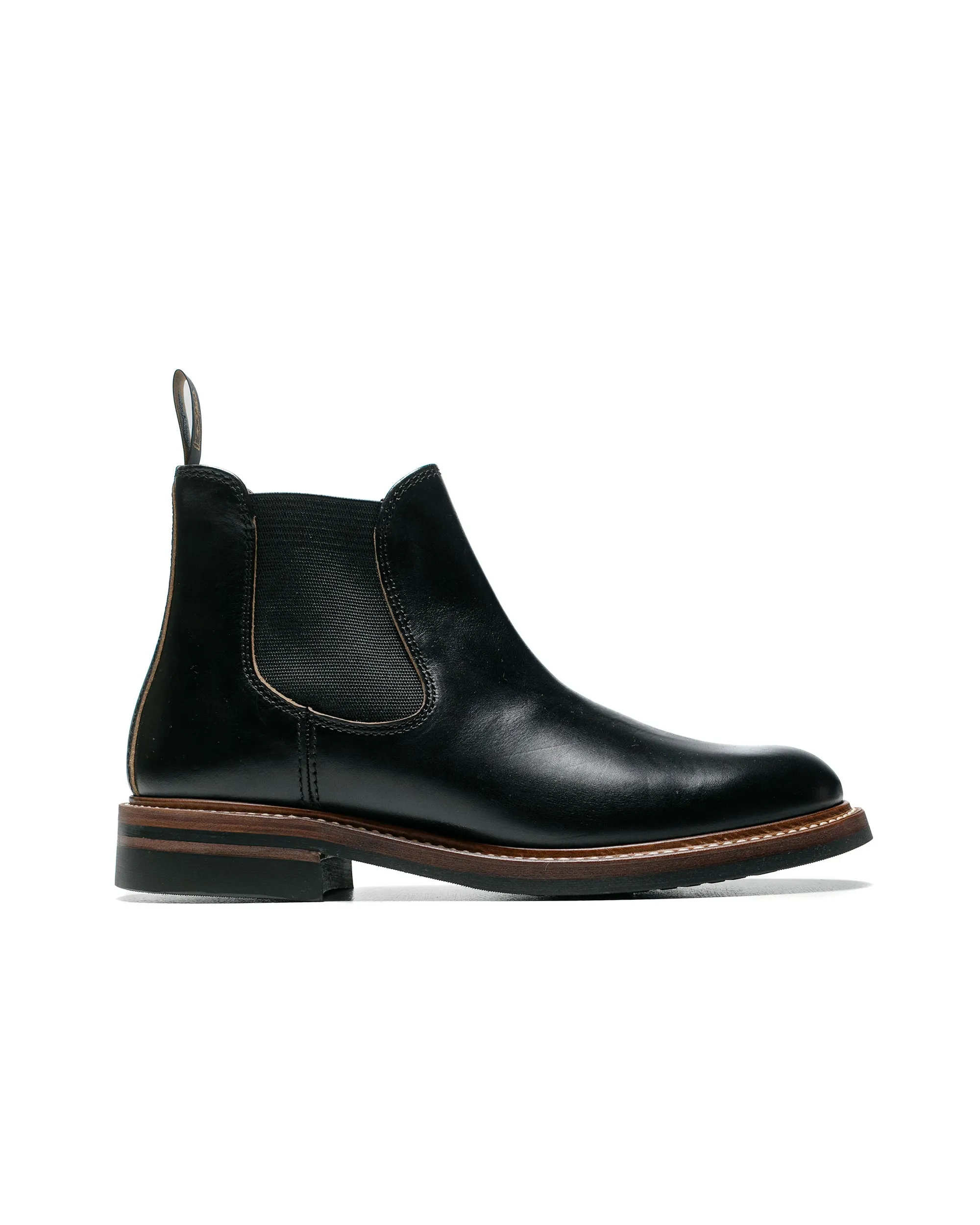 John Lofgren Bootmaker Chelsea Boots Horween CXL Black sold by Lost & Found