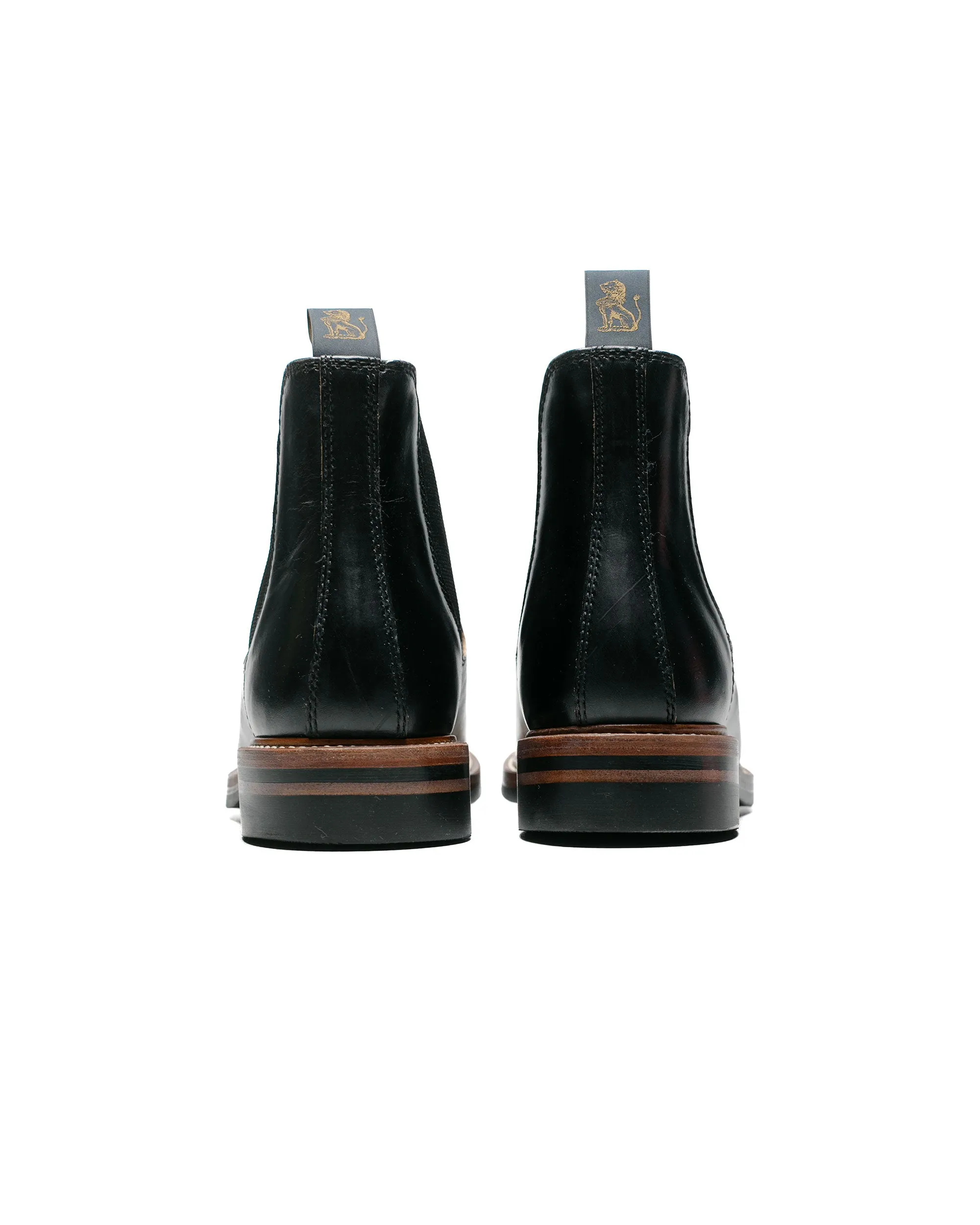 John Lofgren Bootmaker Chelsea Boots Horween CXL Black sold by Lost & Found product image thumbnail 4