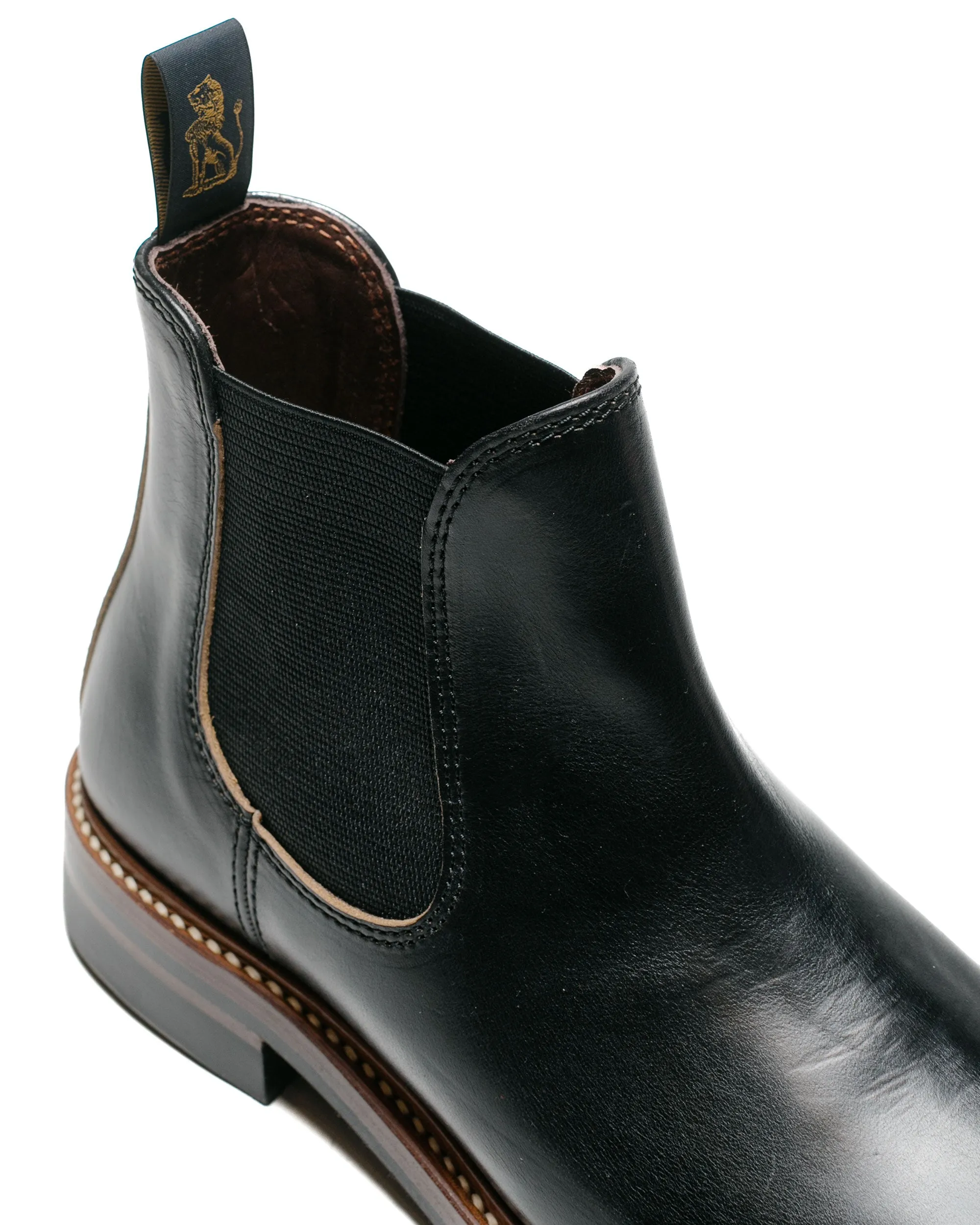 John Lofgren Bootmaker Chelsea Boots Horween CXL Black sold by Lost & Found product image thumbnail 3