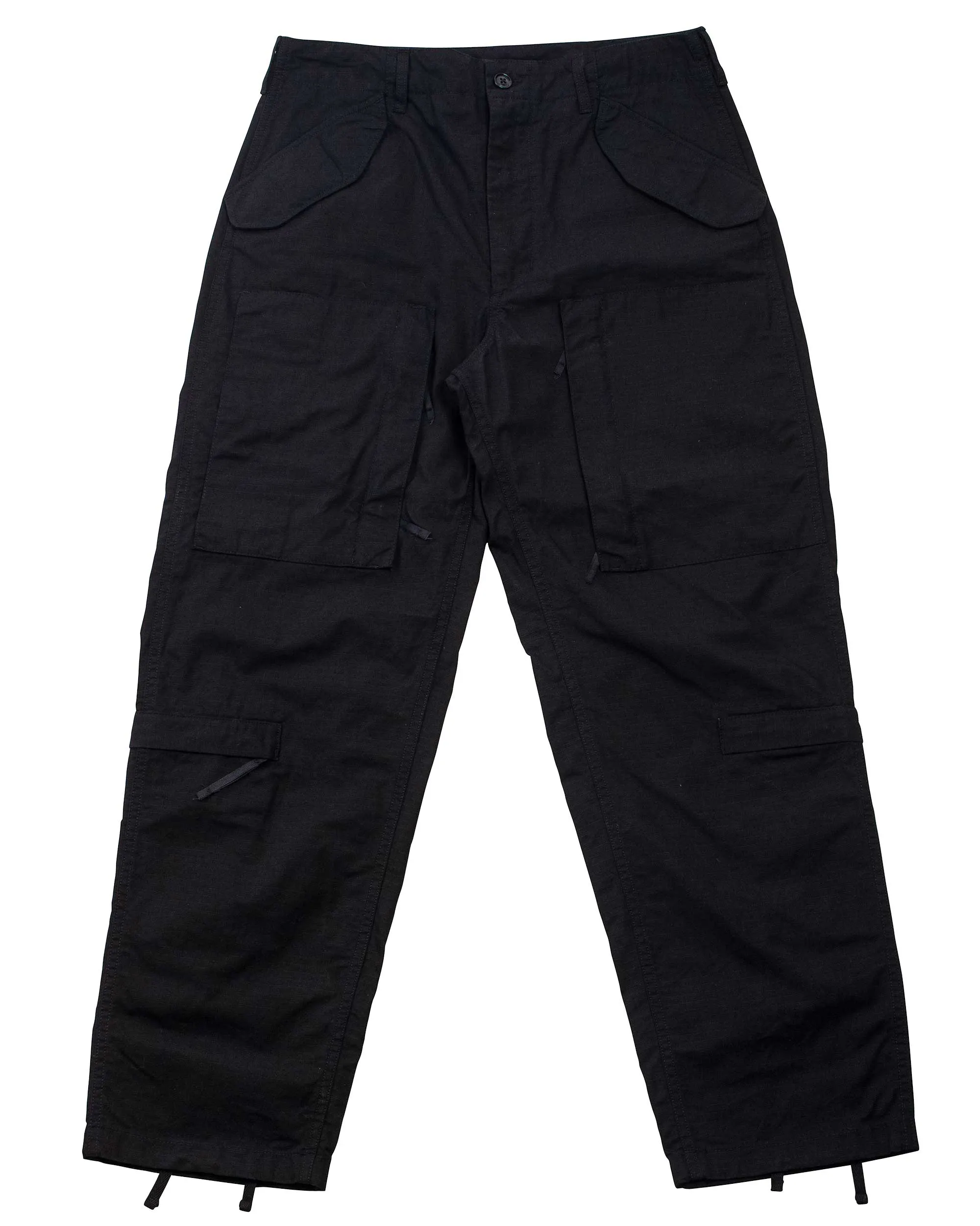 Engineered Garments Aircrew Pant Black Cotton Ripstop sold by Lost & Found