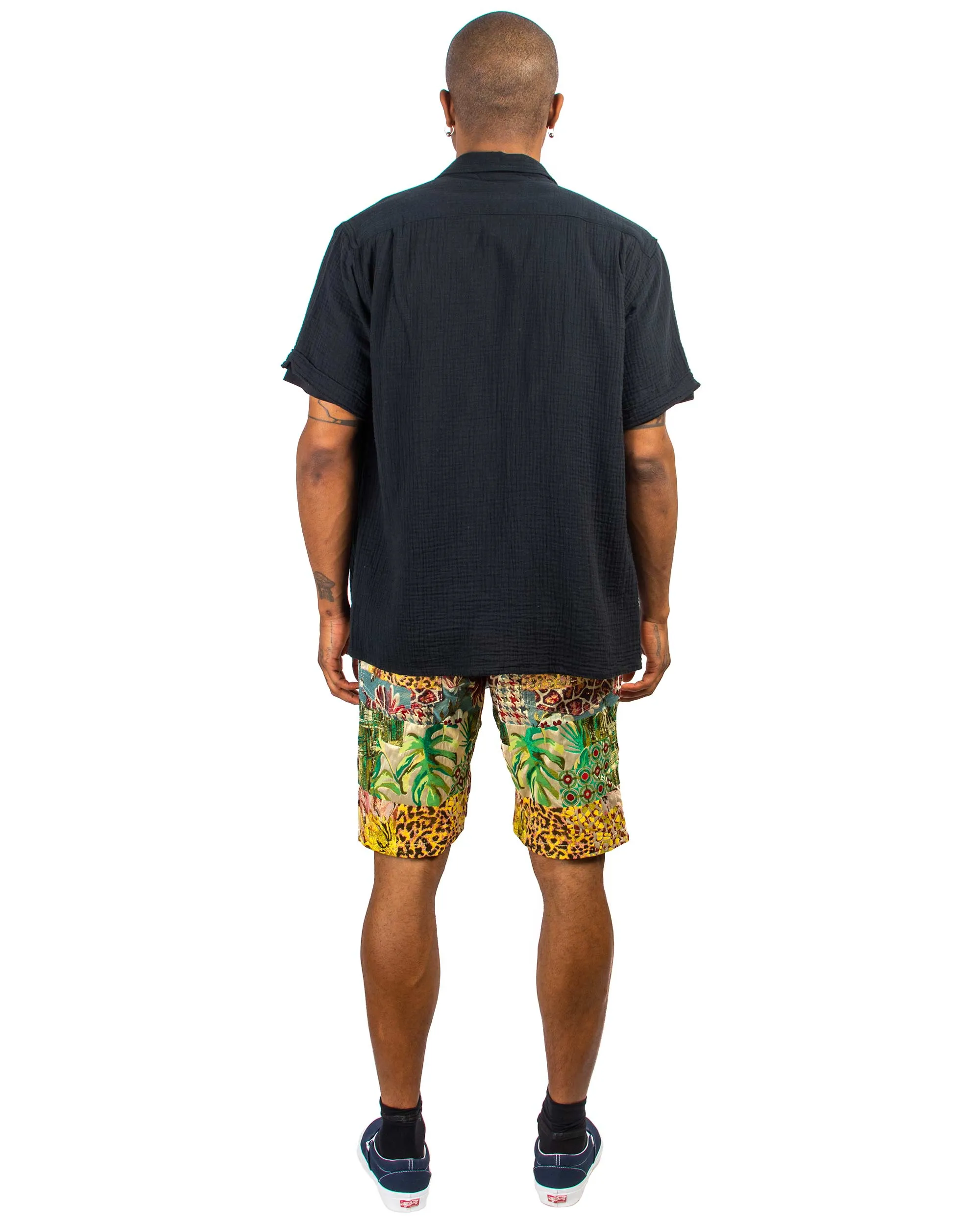 Engineered Garments Fatigue Short Multi Color Poly Acetate Lurex Jacquard sold by Lost & Found product image thumbnail 3
