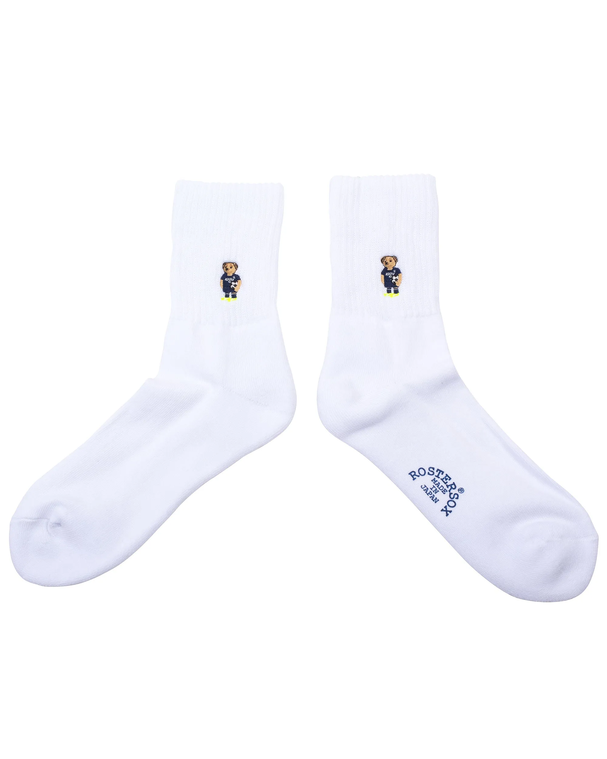 Rostersox Bear Socks White sold by Lost & Found product image thumbnail 2
