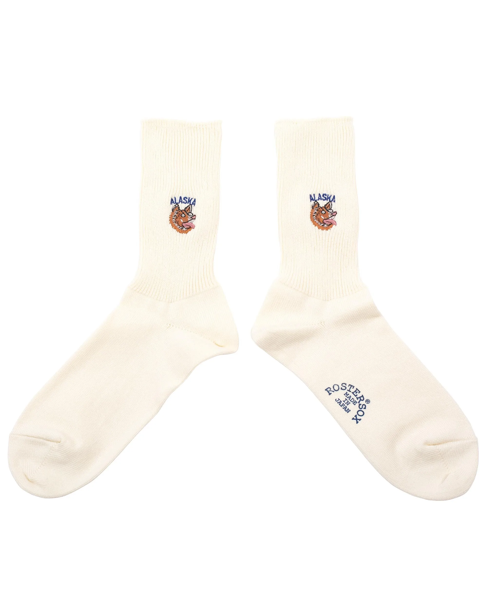 Rostersox Alaska Socks White sold by Lost & Found product image thumbnail 2