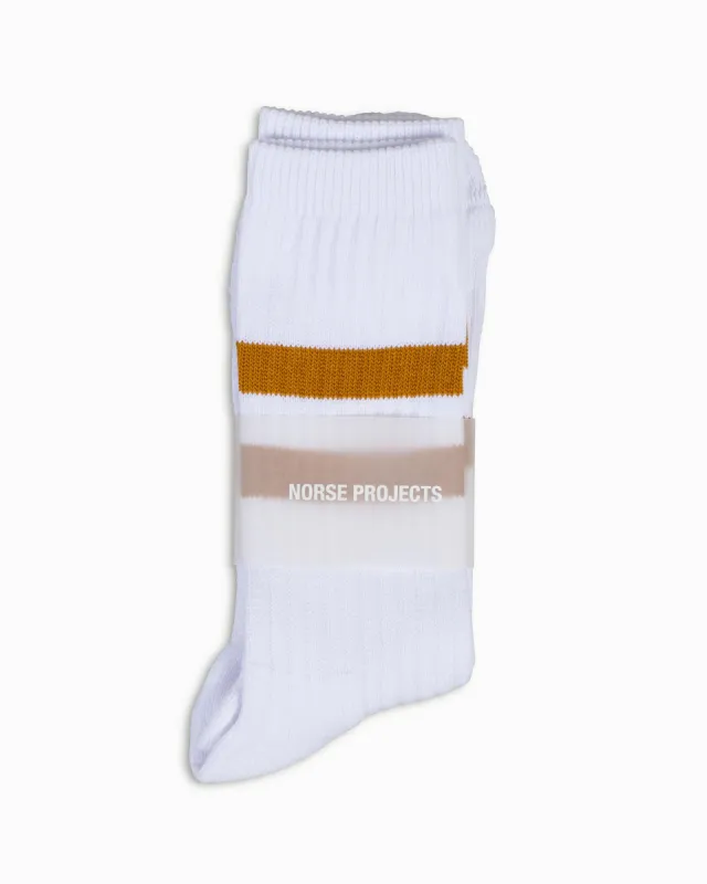 Norse Projects Bjarki Cotton Sport Rufous Orange sold by Lost & Found