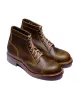 John Lofgren Bootmaker Combat Boots Horween Leather CXL Dark Olive sold by Lost & Found