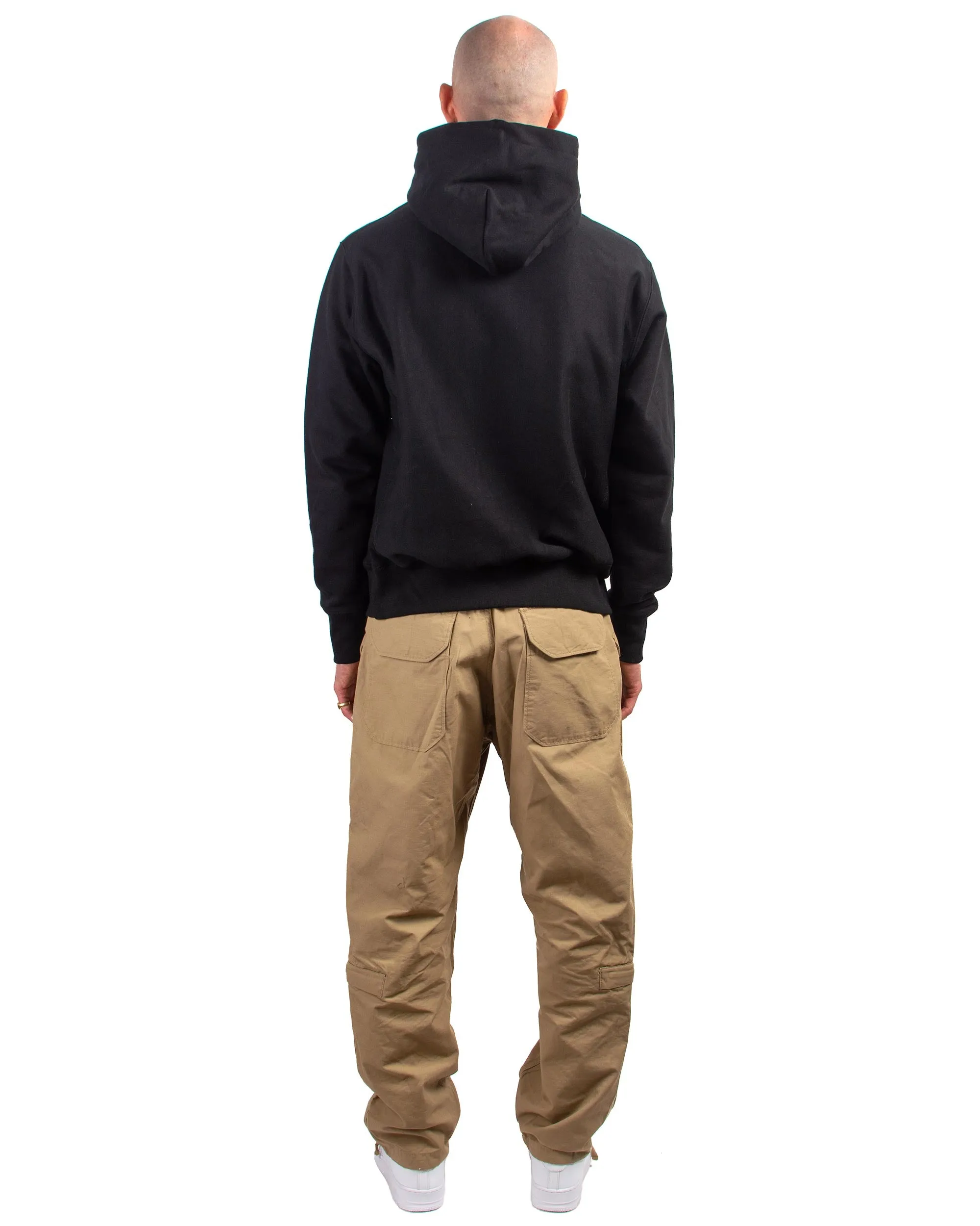 Lost & Found Reverse Weave Hoodie Black sold by Lost & Found product image thumbnail 3
