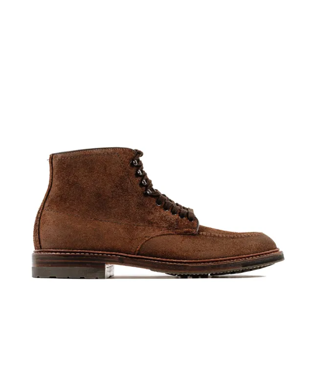 Alden Mocc Toe Boot Reverse Tobacco Chamois 4015HC sold by Lost & Found