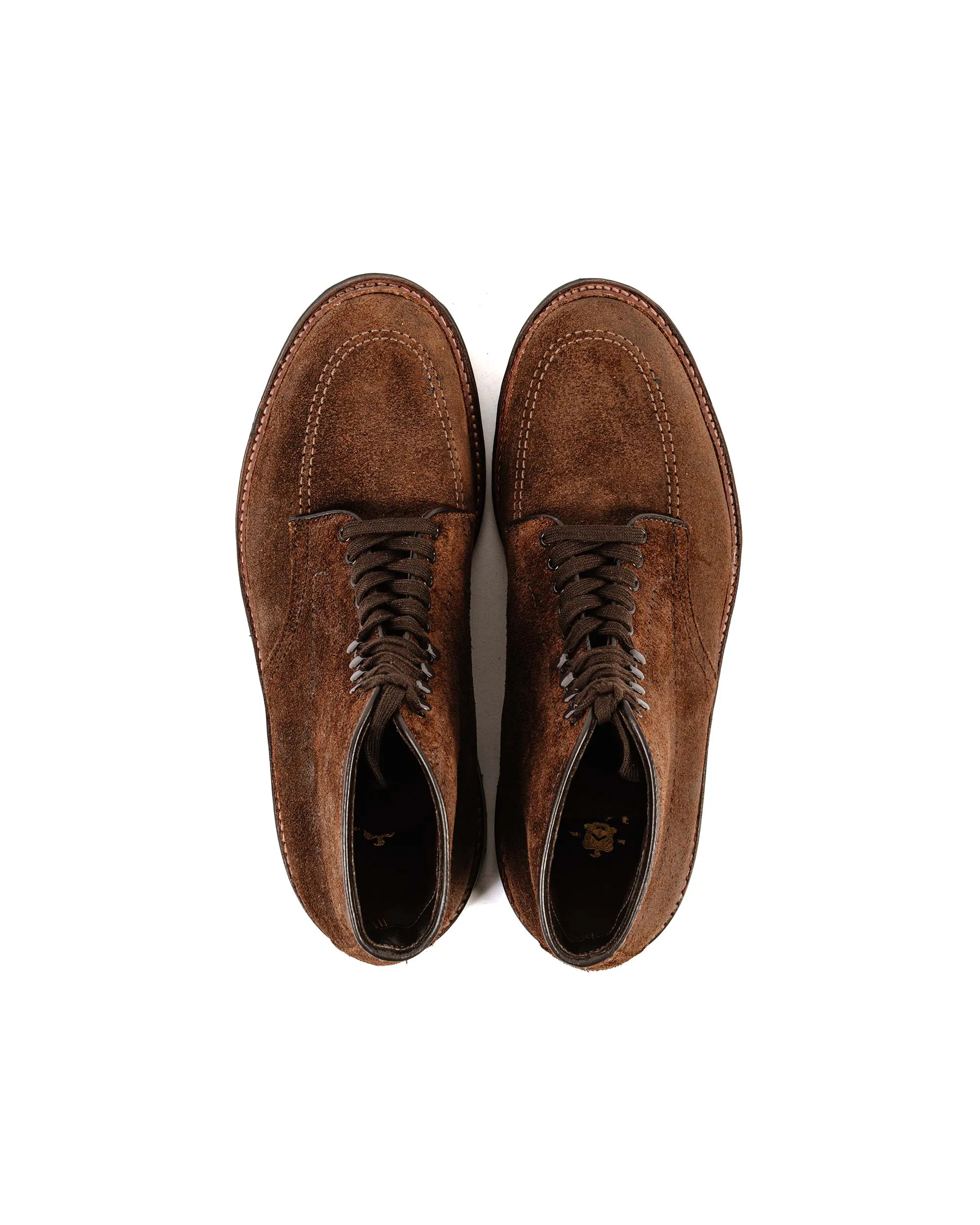 Alden Mocc Toe Boot Reverse Tobacco Chamois 4015HC sold by Lost & Found product image thumbnail 5
