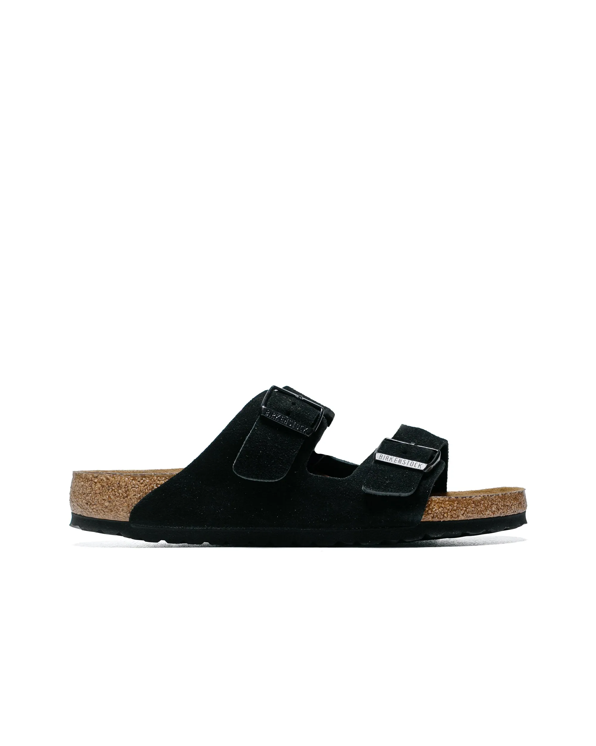 Birkenstock Arizona Black Suede sold by Lost & Found