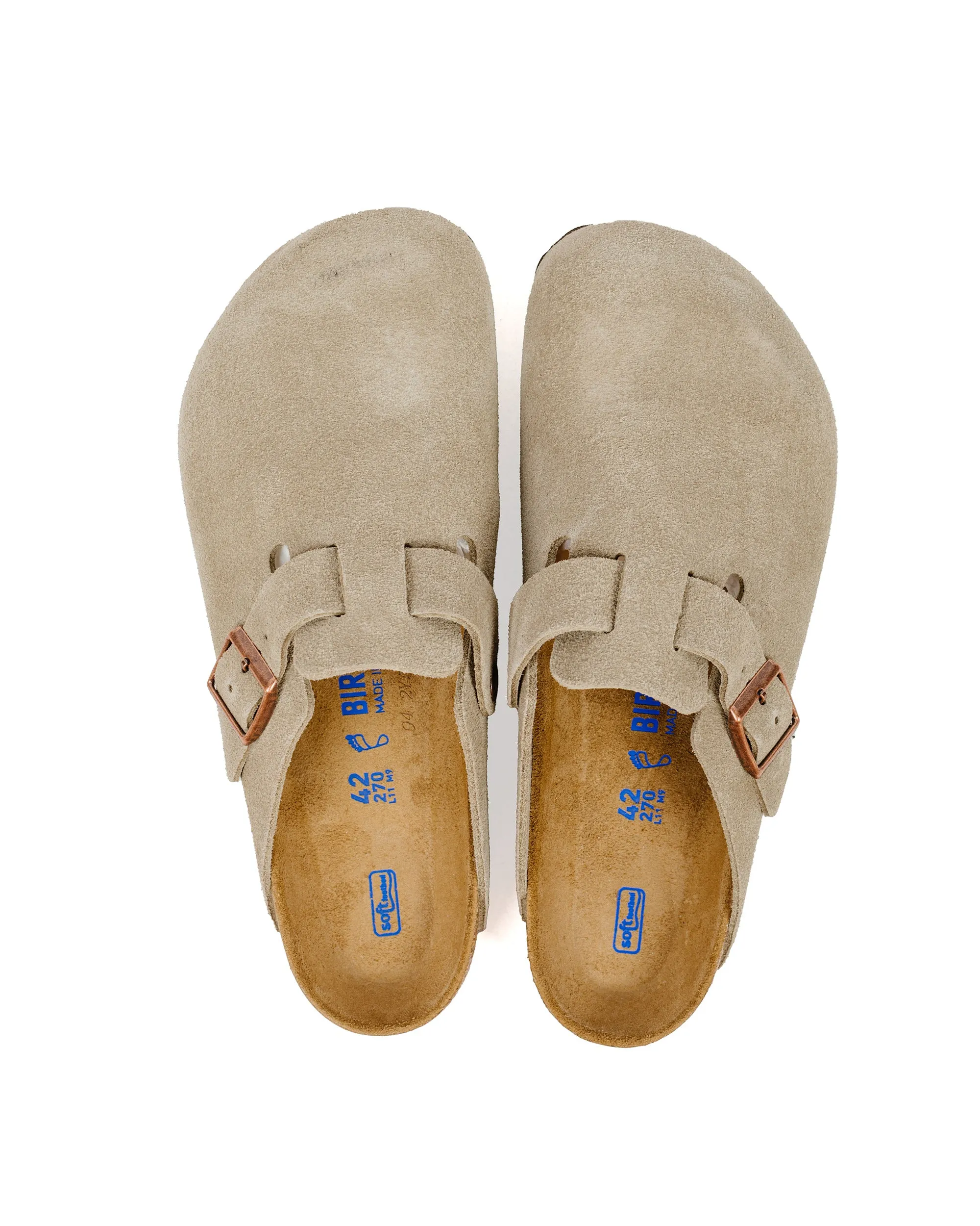 Birkenstock Boston Taupe Suede sold by Lost & Found product image thumbnail 5