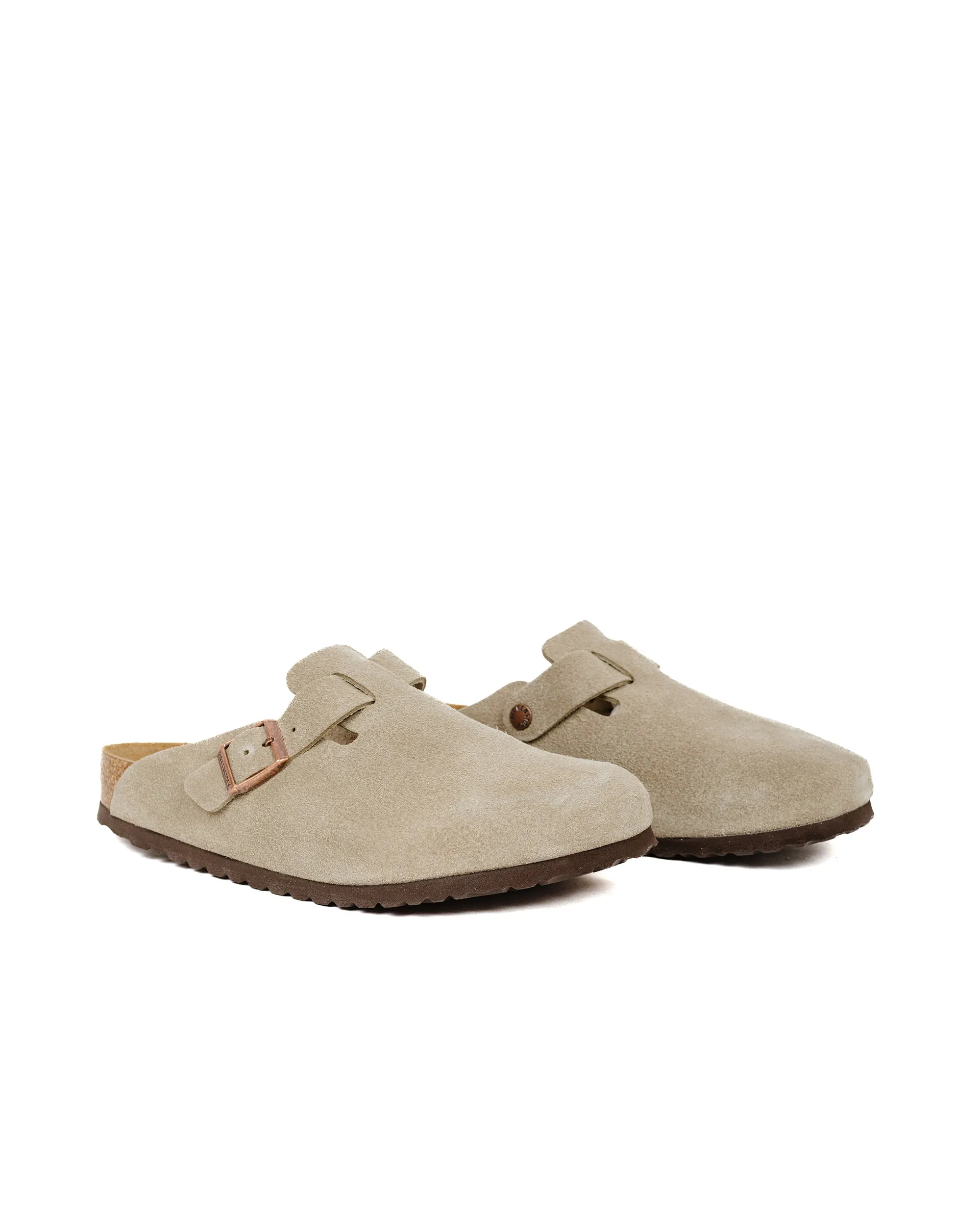 Birkenstock Boston Taupe Suede sold by Lost & Found product image thumbnail 2