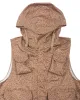 Engineered Garments Field Vest Brown Poly Fibre Leopard Print sold by Lost & Found
