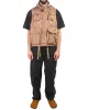 Engineered Garments Field Vest Brown Poly Fibre Leopard Print sold by Lost & Found