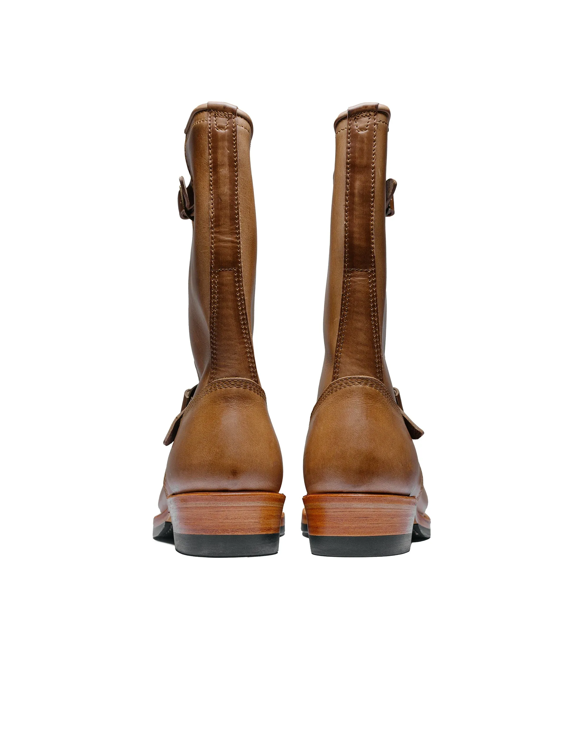 John Lofgren Bootmaker Wabash Engineer Boots Horween CXL Natural sold by Lost & Found product image thumbnail 4