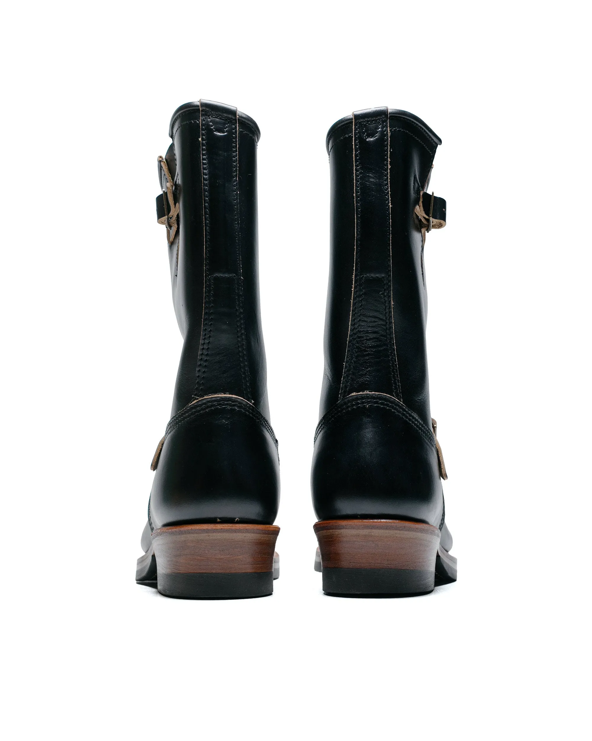 John Lofgren Bootmaker Wabash Engineer Boots Horween CXL Black sold by Lost & Found product image thumbnail 3